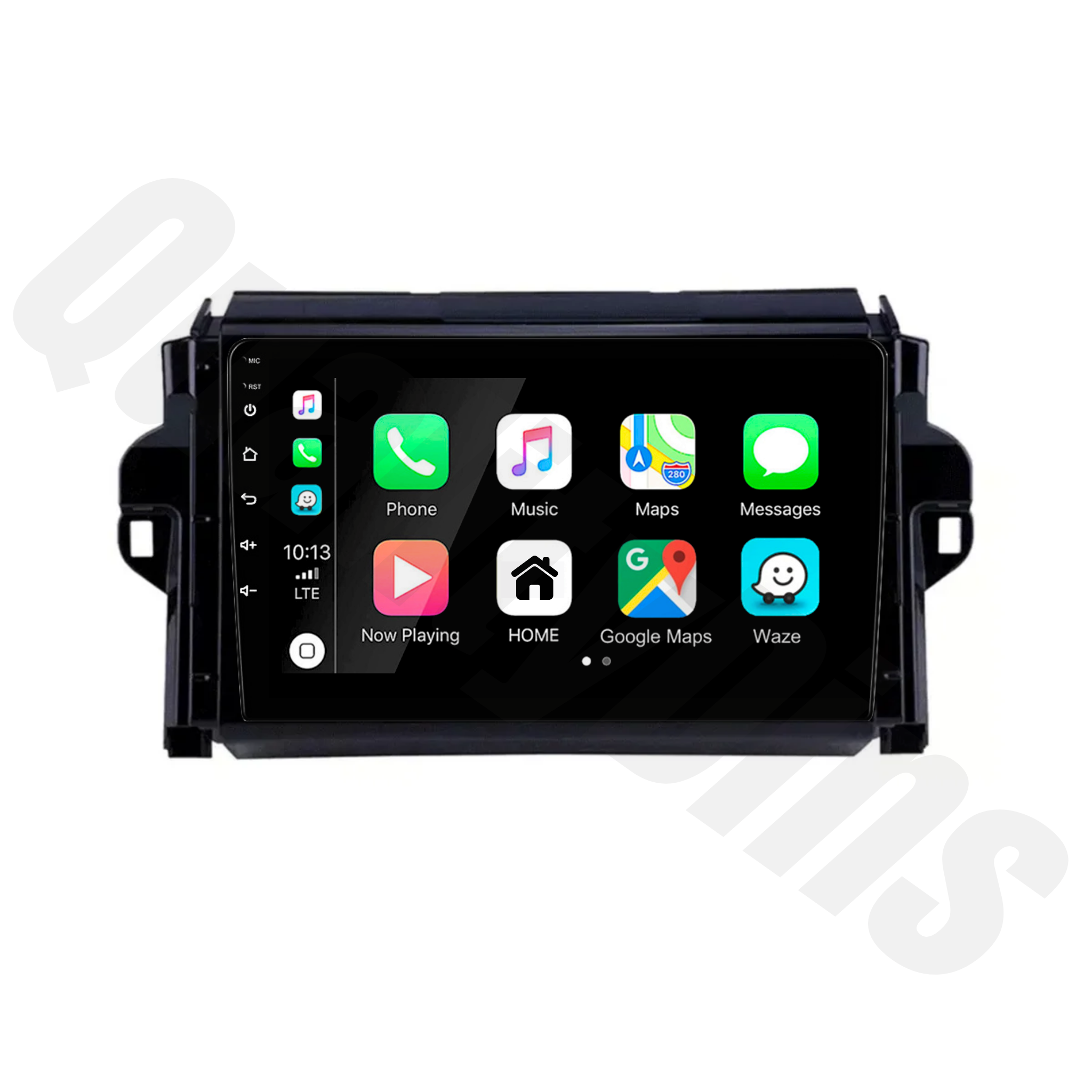 Toyota Fortuner GX-GXL (2015-2020) | Apple CarPlay & Android Auto Head Unit Upgrade Kit