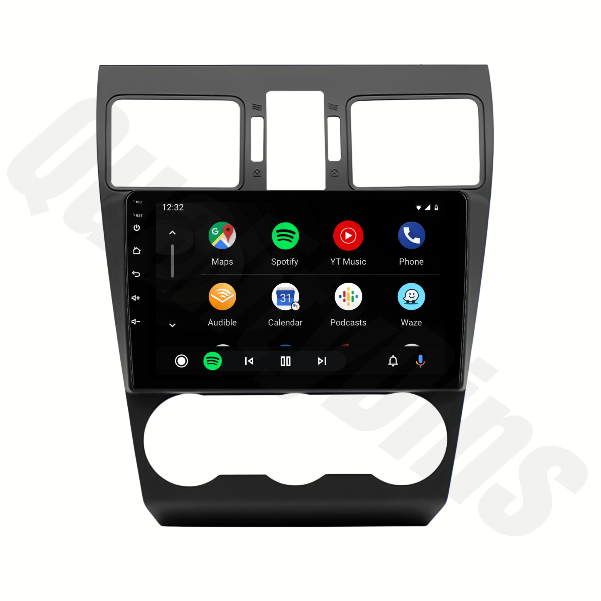 Subaru Forester/Impreza/XV (Silver A/C Trim) 2015-2018 | Apple CarPlay & Android Auto Head Unit Upgrade Kit | Read Compatibility Notice