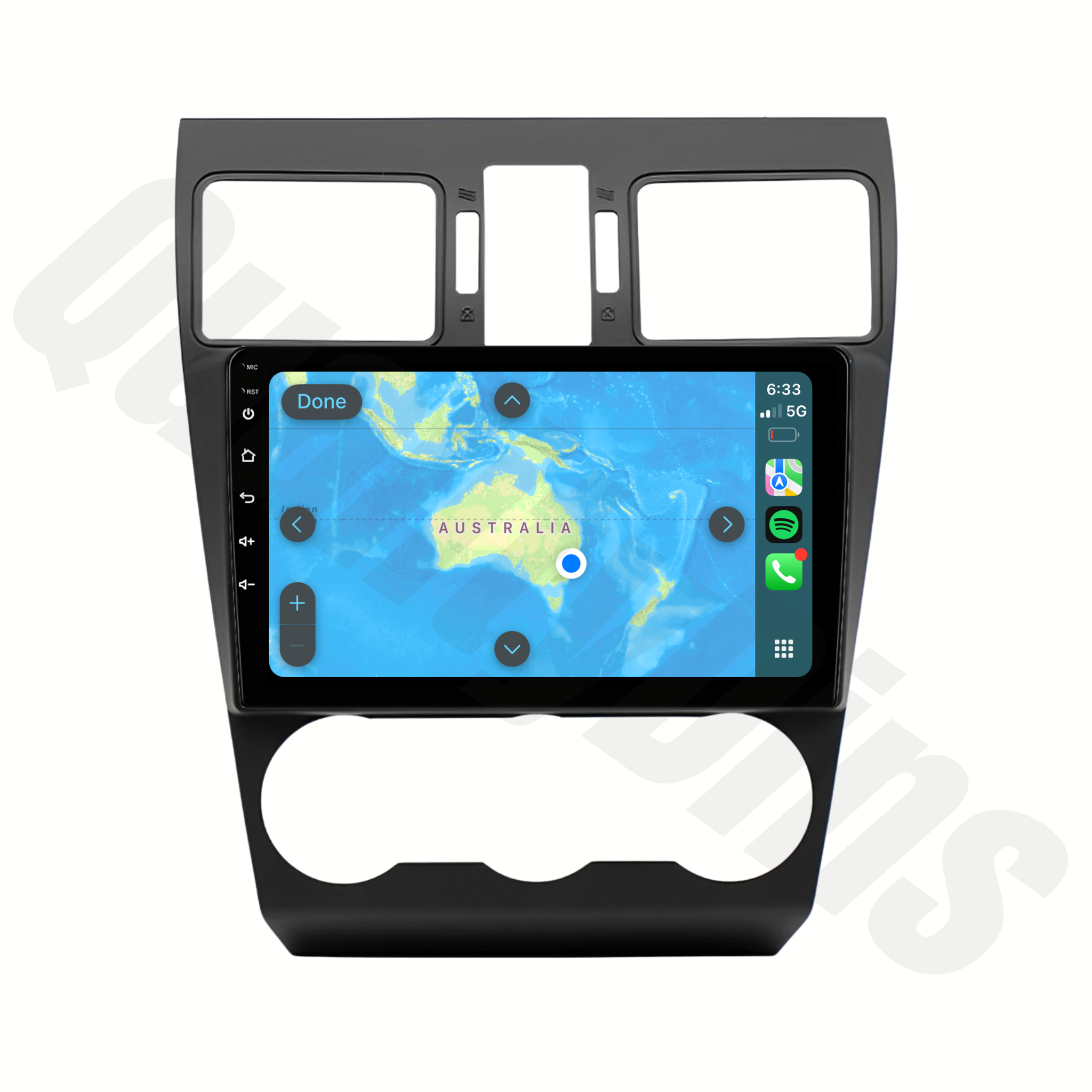 Subaru Forester/Impreza/XV (Silver A/C Trim) 2015-2018 | Apple CarPlay & Android Auto Head Unit Upgrade Kit | Read Compatibility Notice
