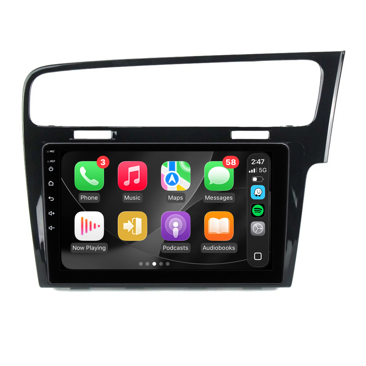 Volkswagen Golf 2013-2019 MK7 | Apple CarPlay & Android Auto Head Unit Upgrade Kit