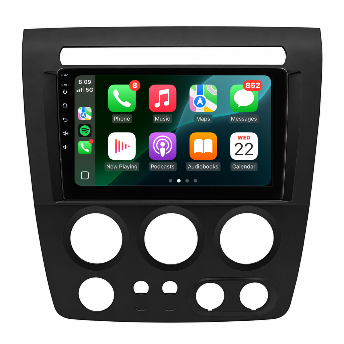 Hummer H3 2007-2009  | Apple CarPlay & Android Auto Head Unit Upgrade Kit