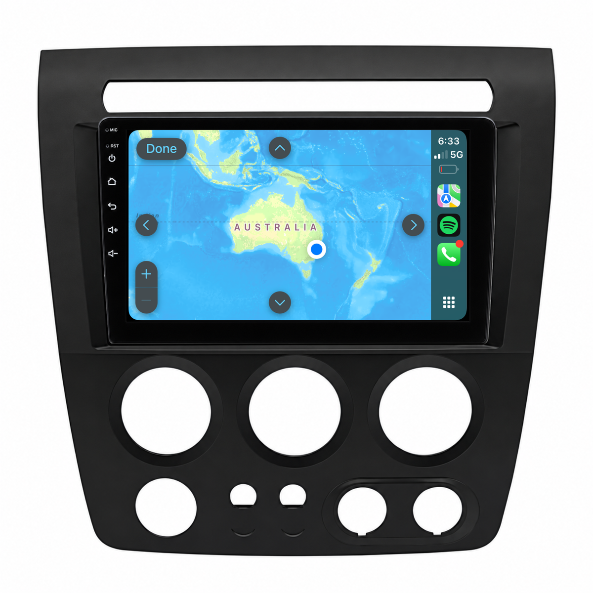 Hummer H3 2007-2009  | Apple CarPlay & Android Auto Head Unit Upgrade Kit