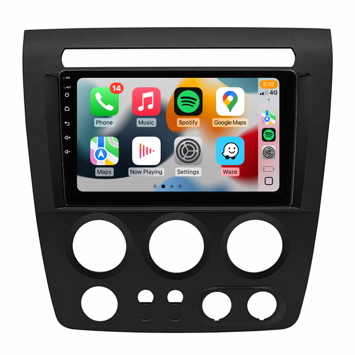 Hummer H3 2007-2009  | Apple CarPlay & Android Auto Head Unit Upgrade Kit