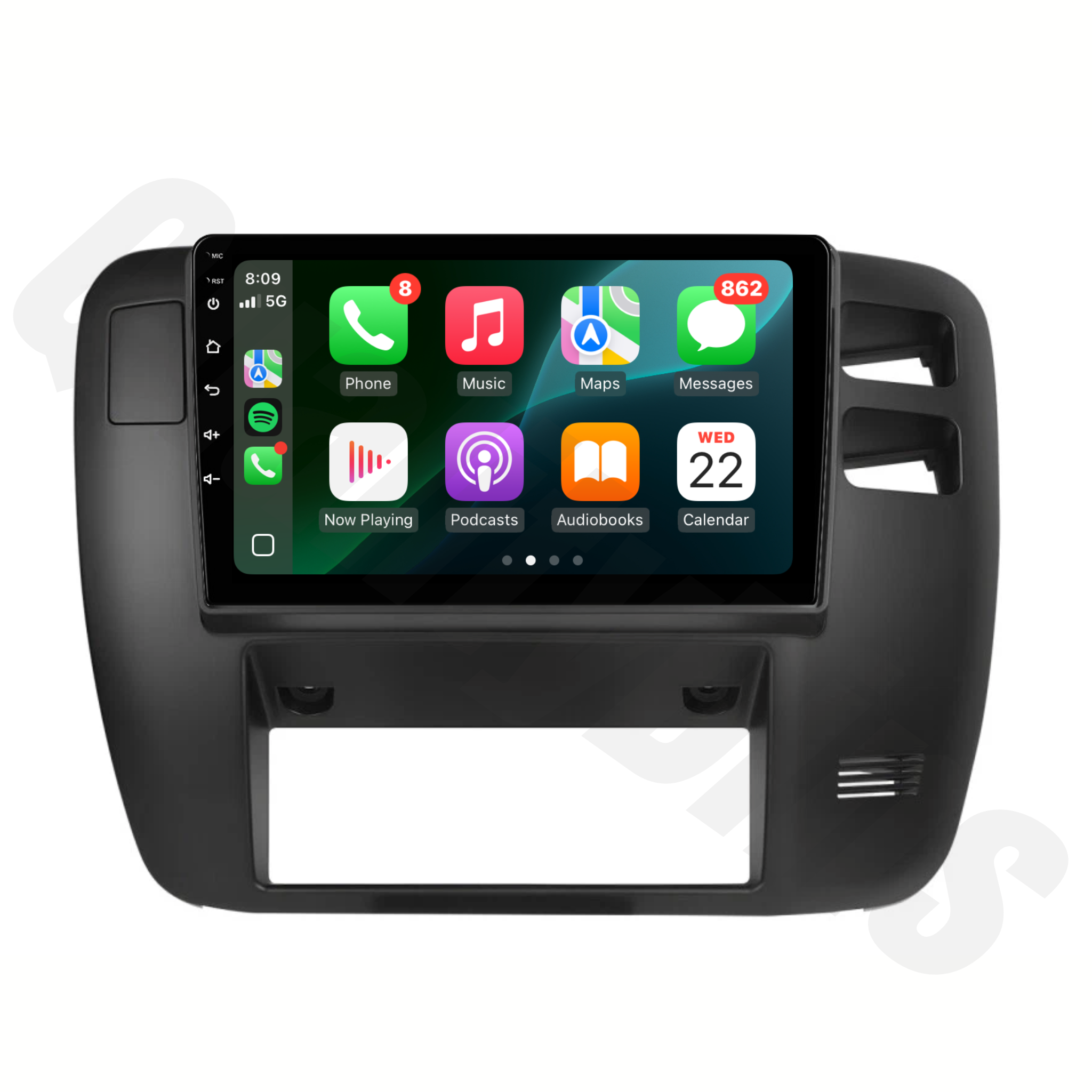 Nissan Patrol GU 1997-2009 | Apple CarPlay & Android Auto Head Unit Upgrade Kit