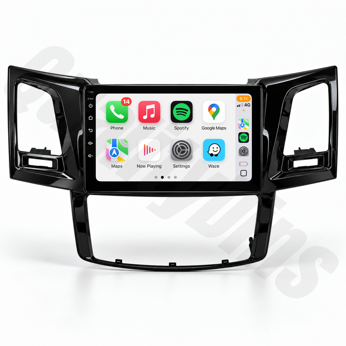 Toyota Hilux N70 2005-2015 | Apple CarPlay & Android Auto Head Unit Upgrade Kit