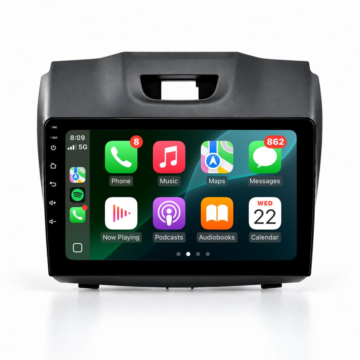 Isuzu D-Max & MU-X 2012–2020 | Apple CarPlay & Android Auto Head Unit Upgrade Kit