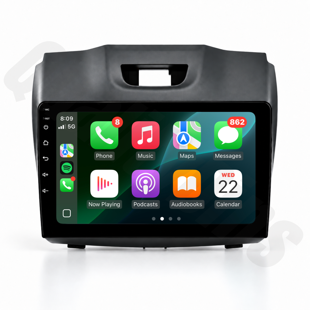 Isuzu D-Max & MU-X 2012–2020 | Apple CarPlay & Android Auto Head Unit Upgrade Kit