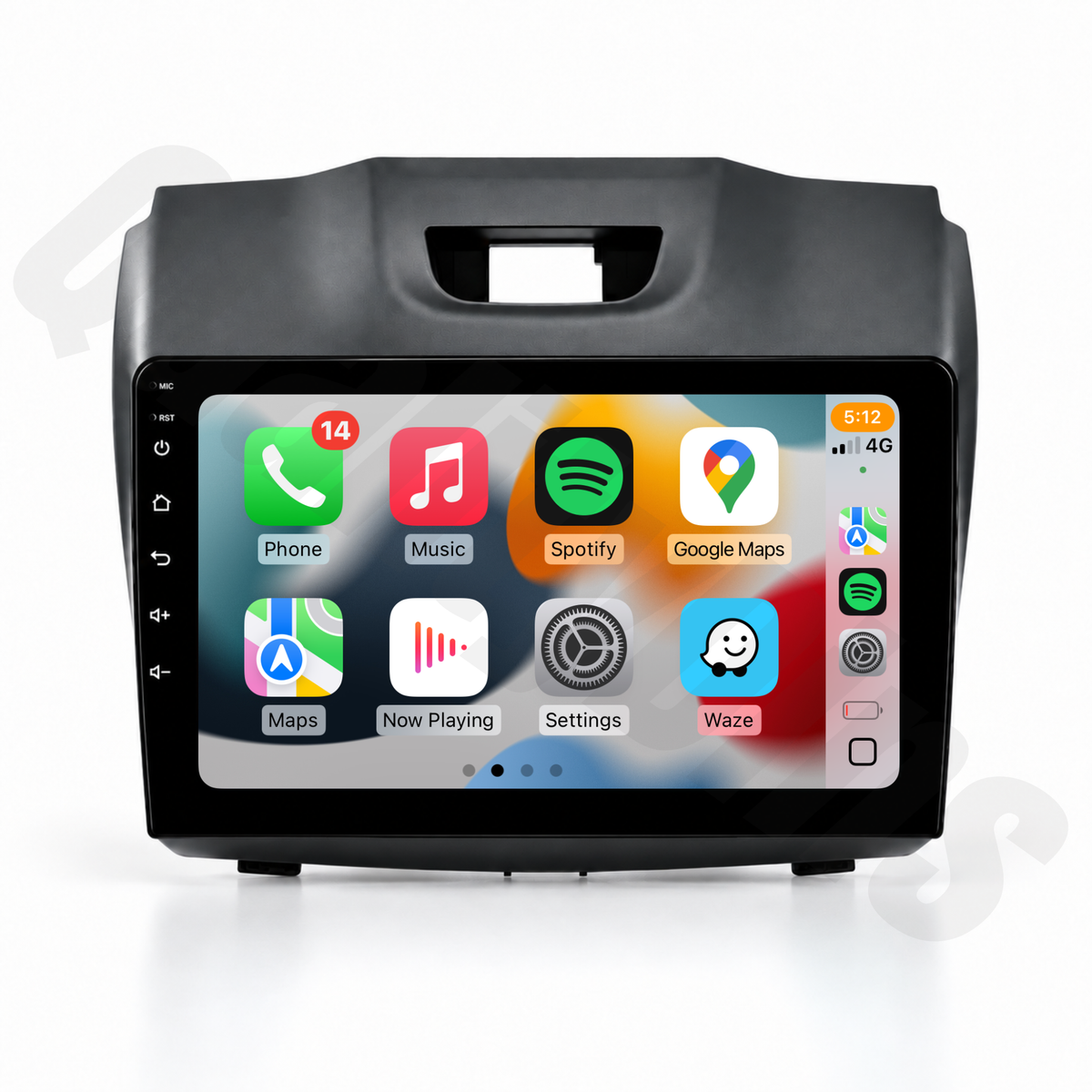 Holden Colorado 2012-2016 | Apple CarPlay & Android Auto Head Unit Upgrade Kit | Fits MyLink & Non-MyLink Models