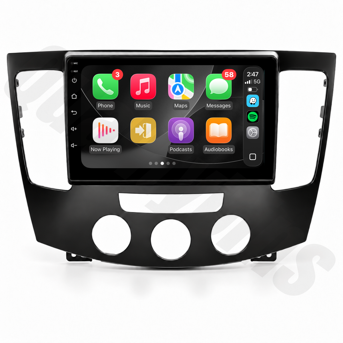 Hyundai Sonata 2008–2009 | Apple CarPlay & Android Auto Head Unit Upgrade Kit