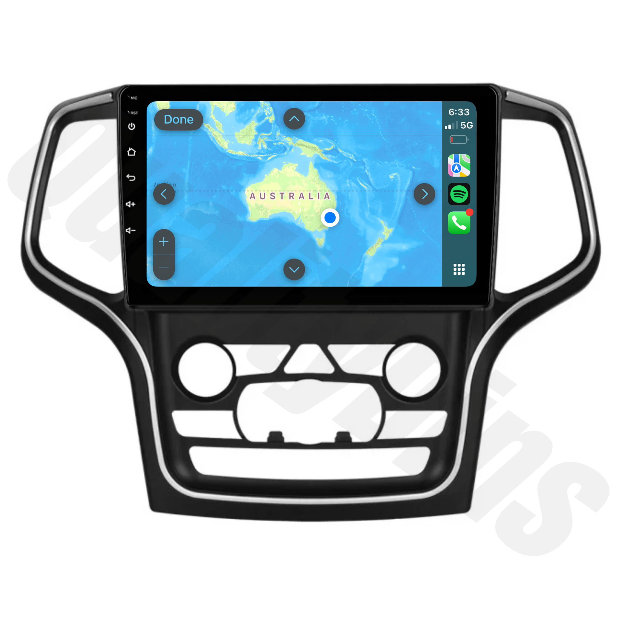 Jeep Grand Cherokee 2014-2021 WK | Apple CarPlay & Android Auto Head Unit Upgrade Kit