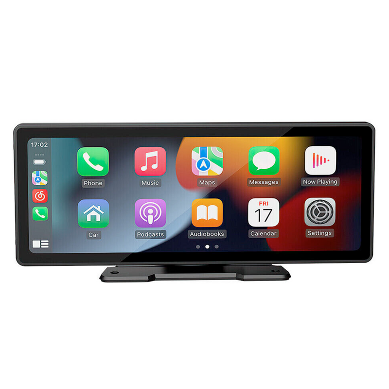 Mirror Dash Cam Wireless Apple CarPlay Android Auto 1080P Dual