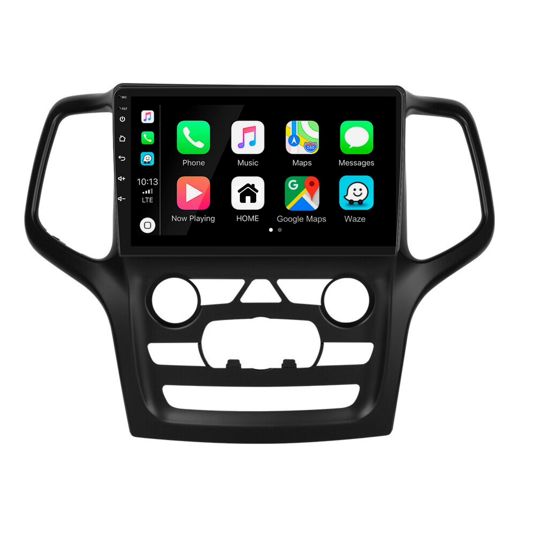 Jeep Grand Cherokee 2014-2022 Apple CarPlay and Android Auto Plug and Plug Head Unit Upgrade Kit