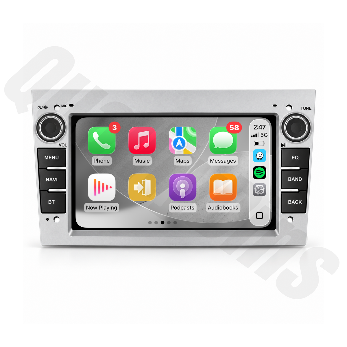 Holden VY / VZ & Selected Holden Models | Apple CarPlay & Android Auto Head Unit Upgrade Kit