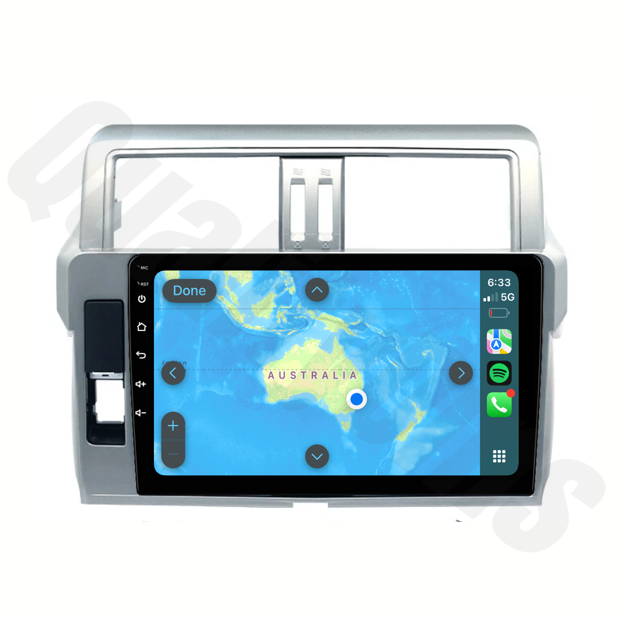 Toyota Prado 150 Series 2014–2017 (GX & GXL) | Apple CarPlay & Android Auto Head Unit Upgrade Kit