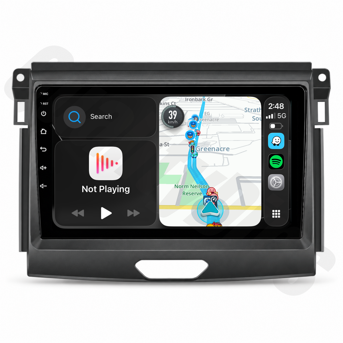 Ford Ranger PX2 2015–2019 | Apple CarPlay & Android Auto Head Unit Upgrade Kit
