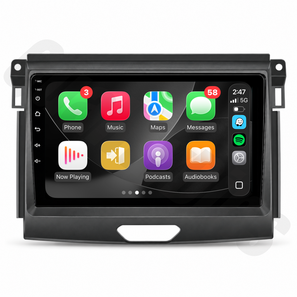 Ford Ranger PX2 2015–2019 | Apple CarPlay & Android Auto Head Unit Upgrade Kit