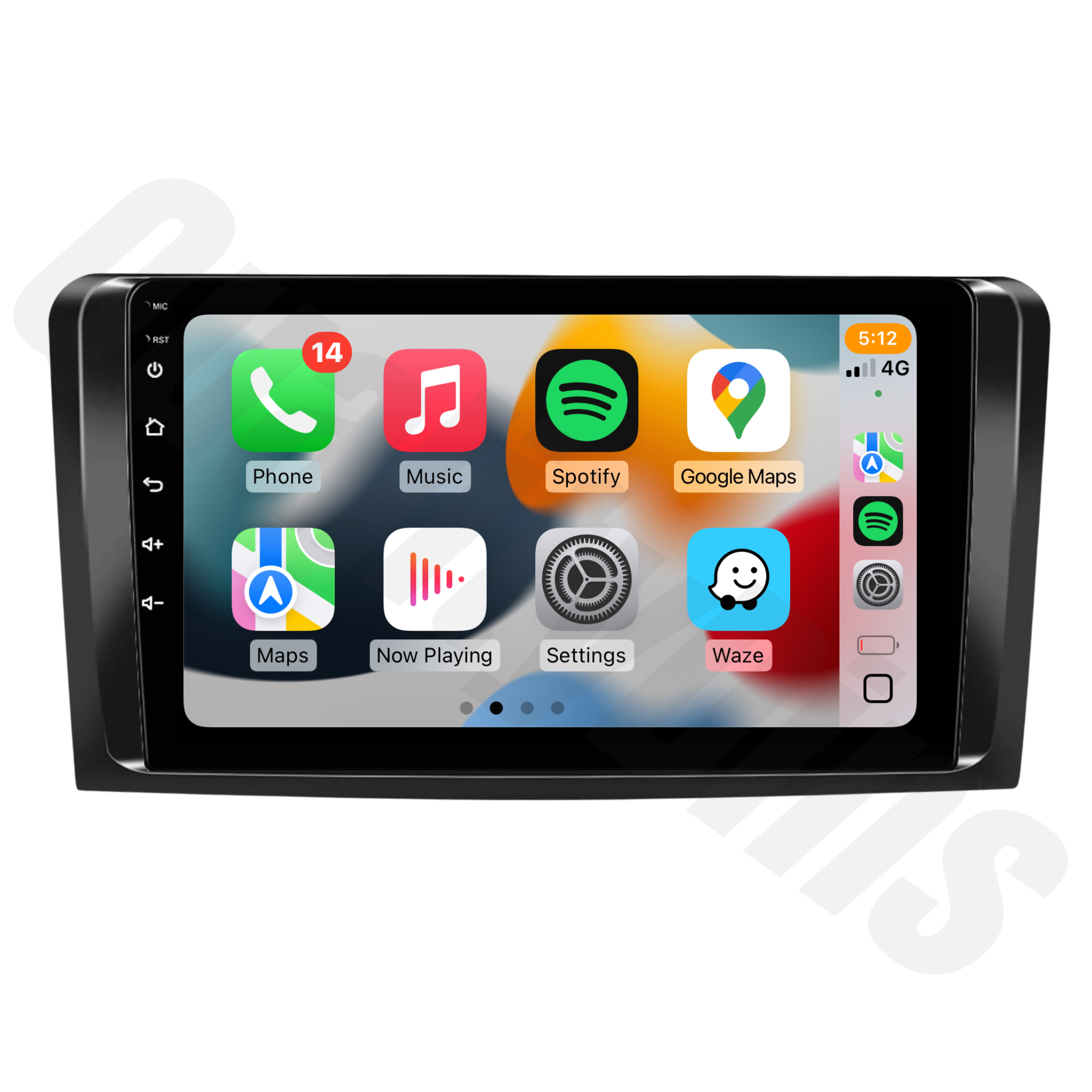 Mercedes M-Class 2005-2011 (W164) | Apple CarPlay & Android Auto Head Unit Upgrade Kit
