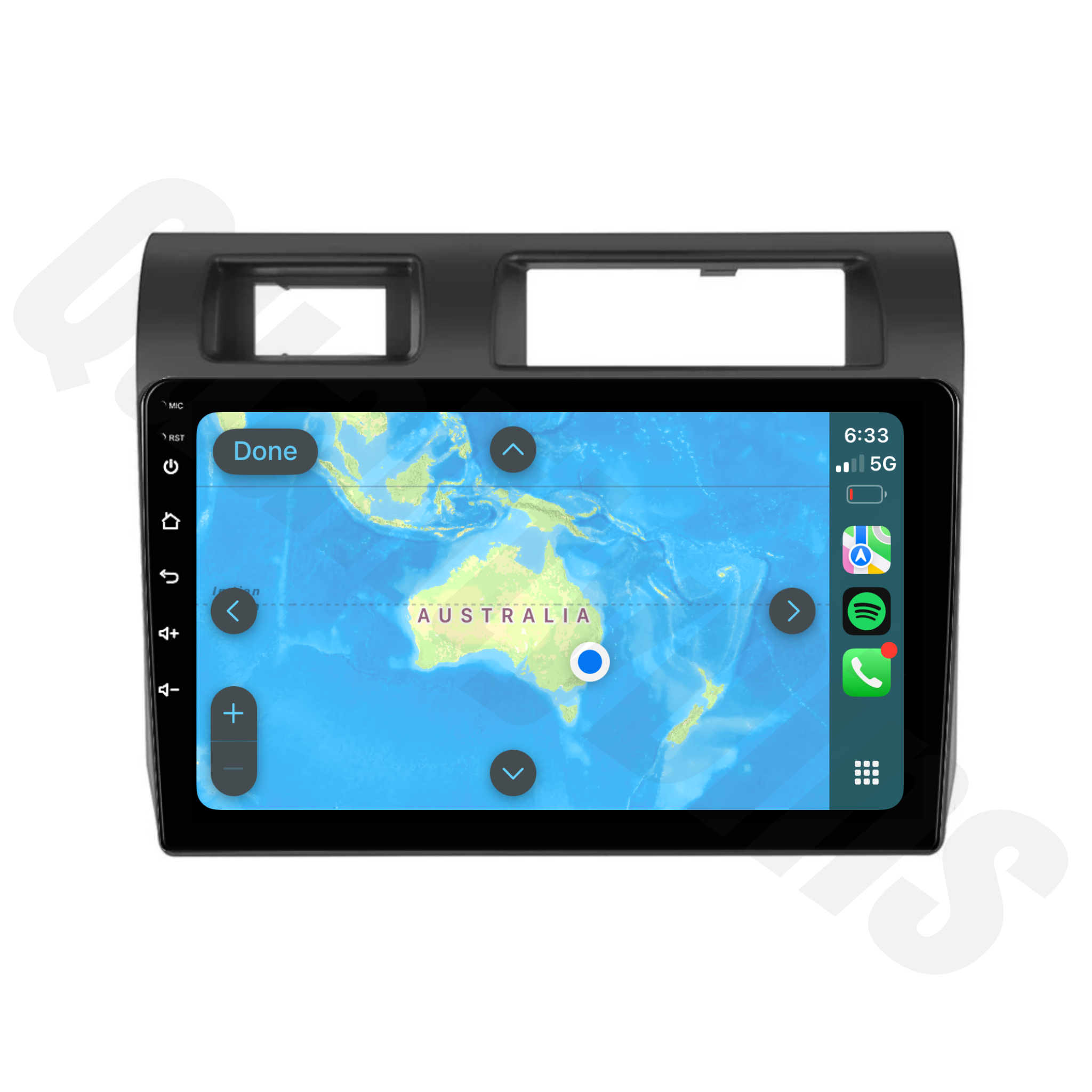 Toyota LandCruiser 70 Series 2009-2023 | Apple CarPlay & Android Auto Head Unit Upgrade Kit