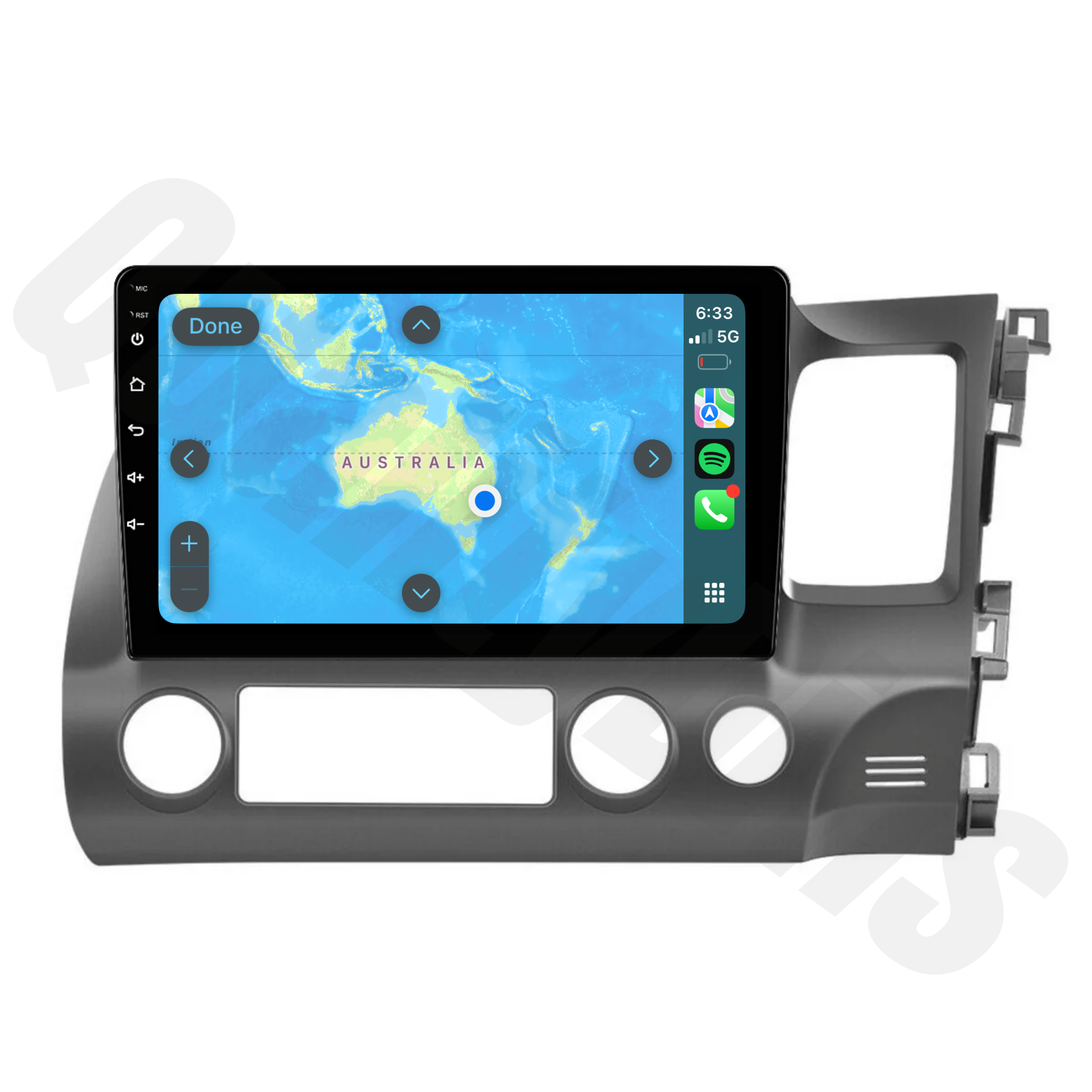 Honda Civic 2006-2011 | Apple CarPlay & Android Auto Head Unit Upgrade Kit | (Sedan)