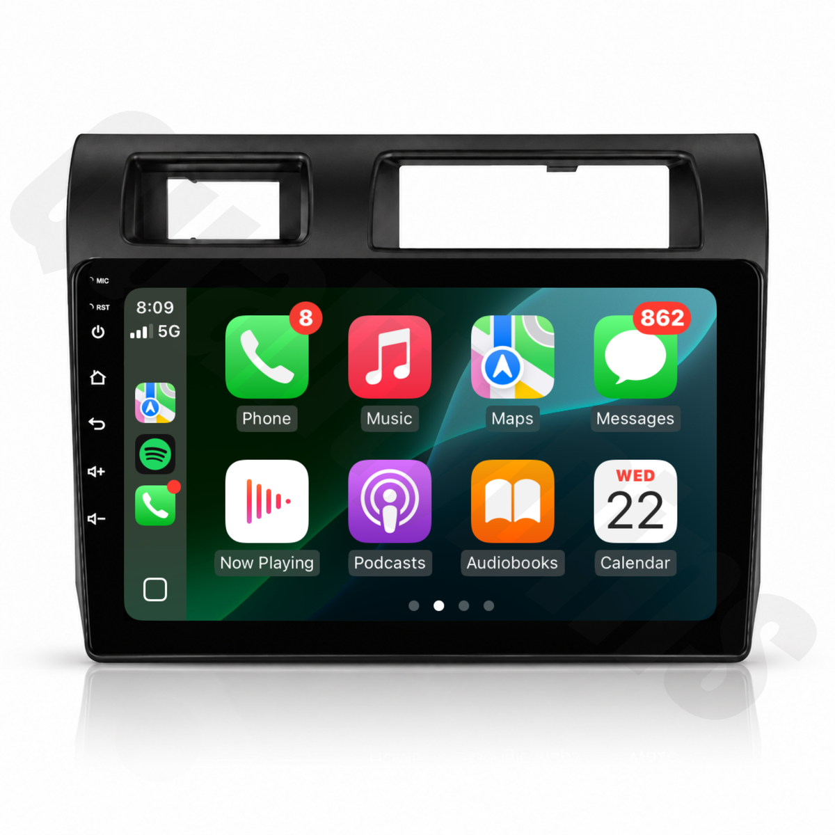 Toyota LandCruiser 70 Series 2009-2023 | Apple CarPlay & Android Auto Head Unit Upgrade Kit