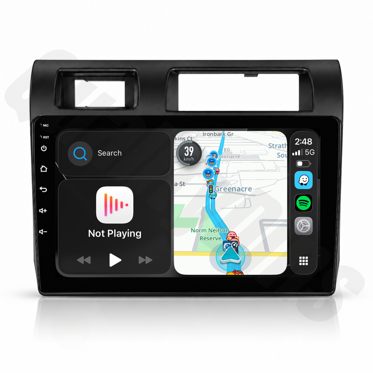 Toyota LandCruiser 70 Series 2009-2023 | Apple CarPlay & Android Auto Head Unit Upgrade Kit