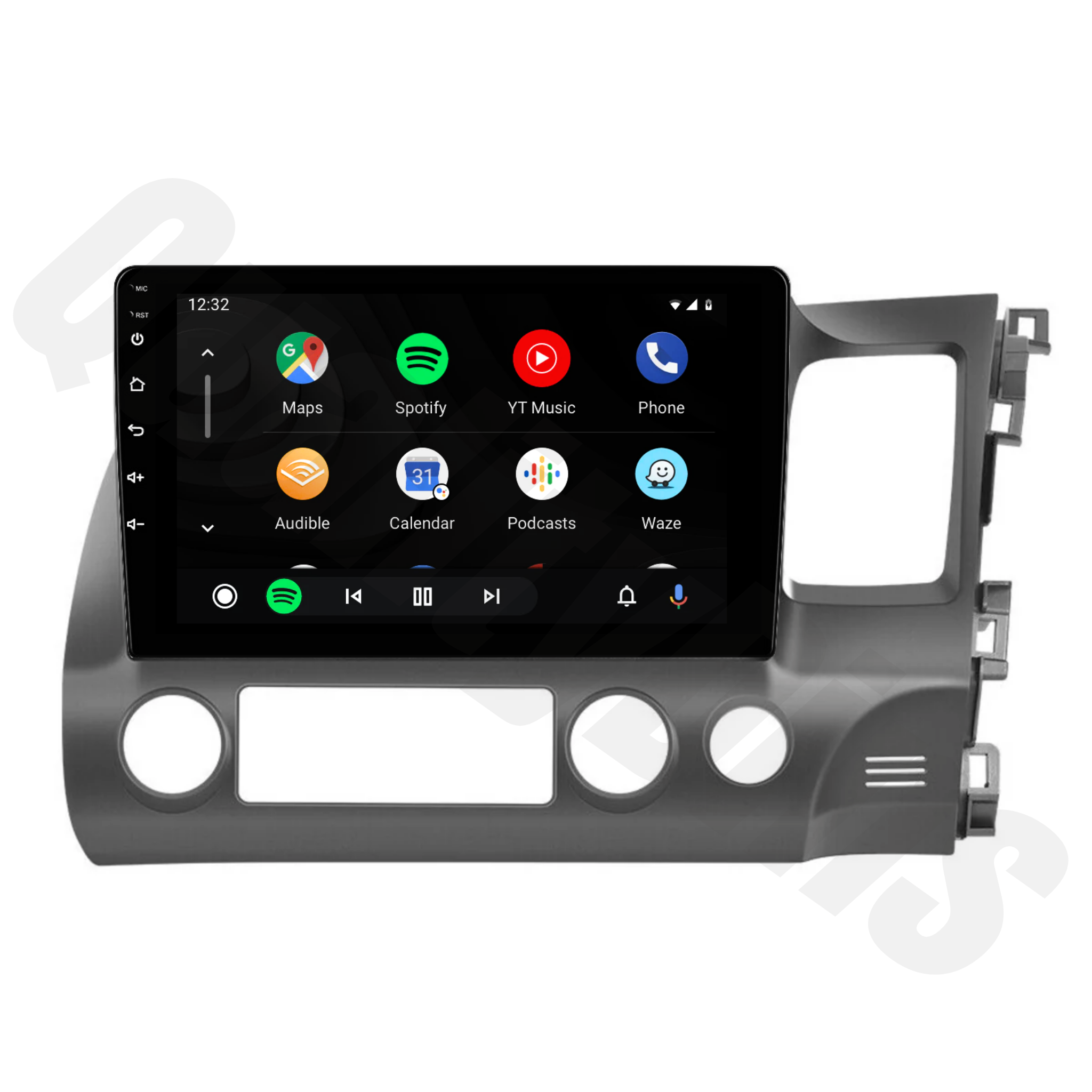 Honda Civic 2006-2011 | Apple CarPlay & Android Auto Head Unit Upgrade Kit | (Sedan)