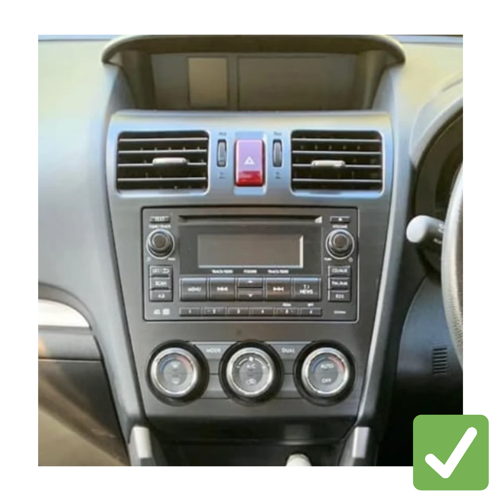 Subaru Forester SJ (Standard Frame) 2013-2018 Apple CarPlay and Android Auto Plug and Plug Head Unit Upgrade Kit