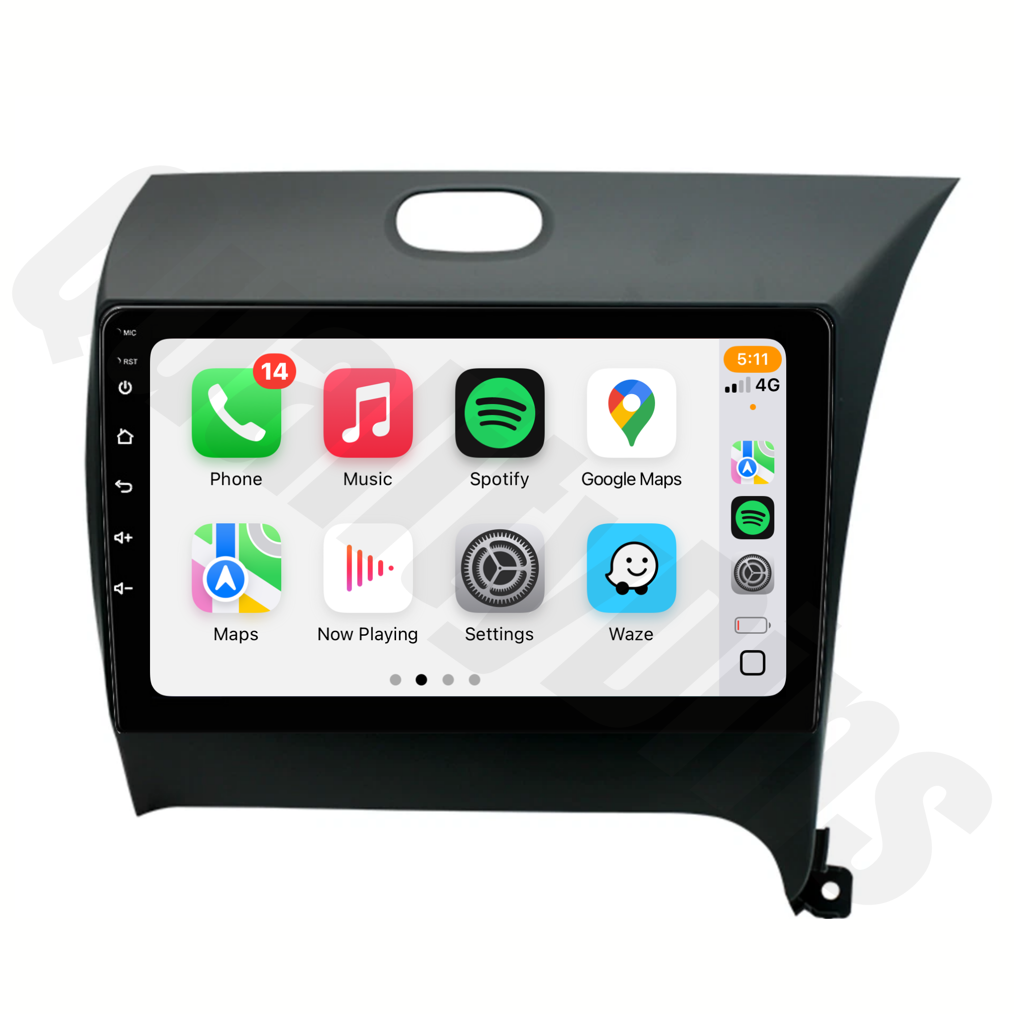 Kia Cerato 2013-2018 | Apple CarPlay & Android Auto Head Unit Upgrade Kit