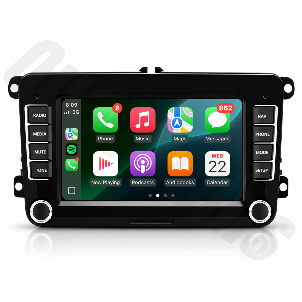 Volkswagen (Various Models) | Apple CarPlay & Android Auto 7" Head Unit Upgrade Kit