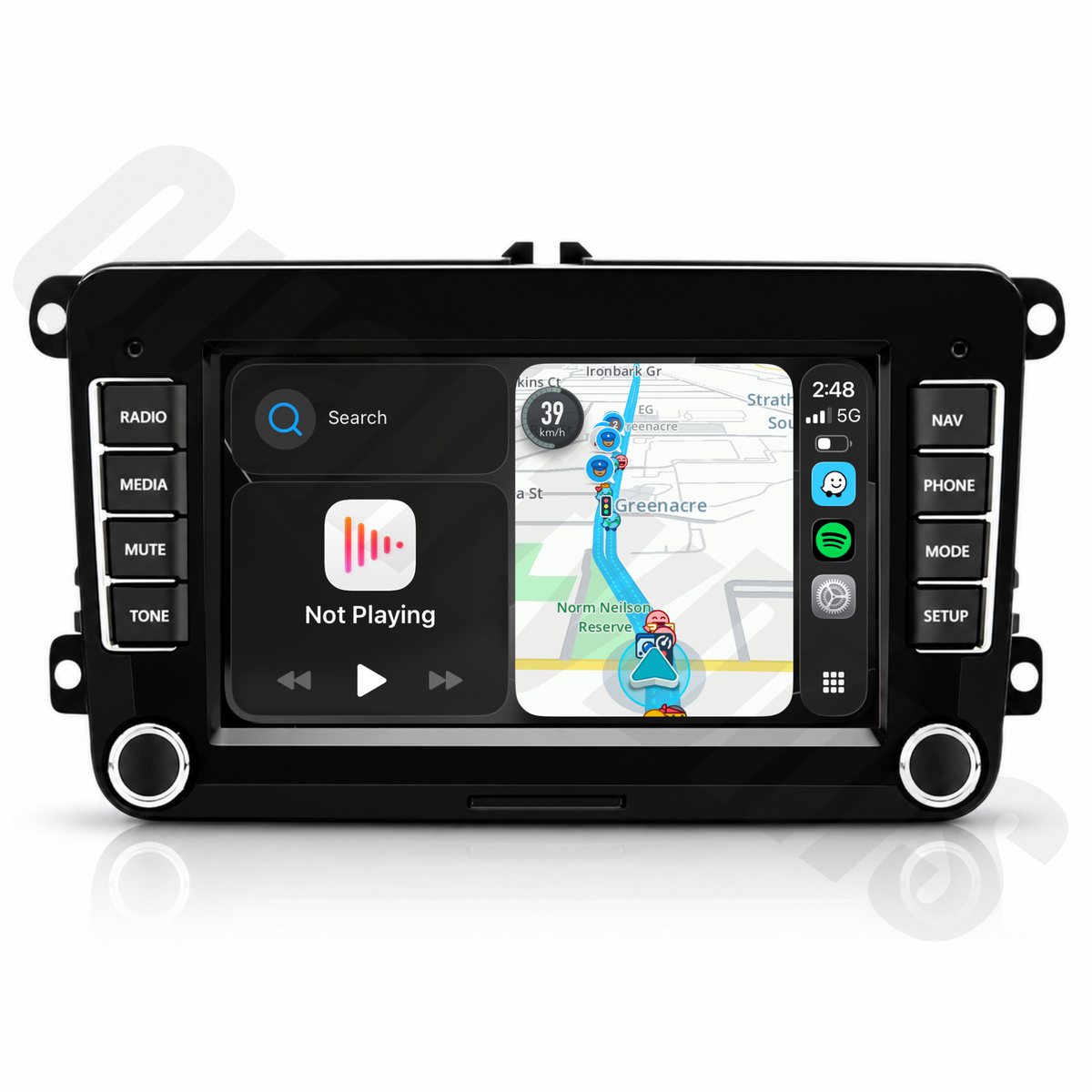 Volkswagen (Various Models) | Apple CarPlay & Android Auto 7" Head Unit Upgrade Kit