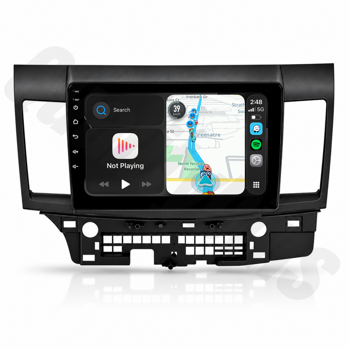 Mitsubishi Lancer 2007-2017 | Apple CarPlay & Android Auto Head Unit Upgrade Kit