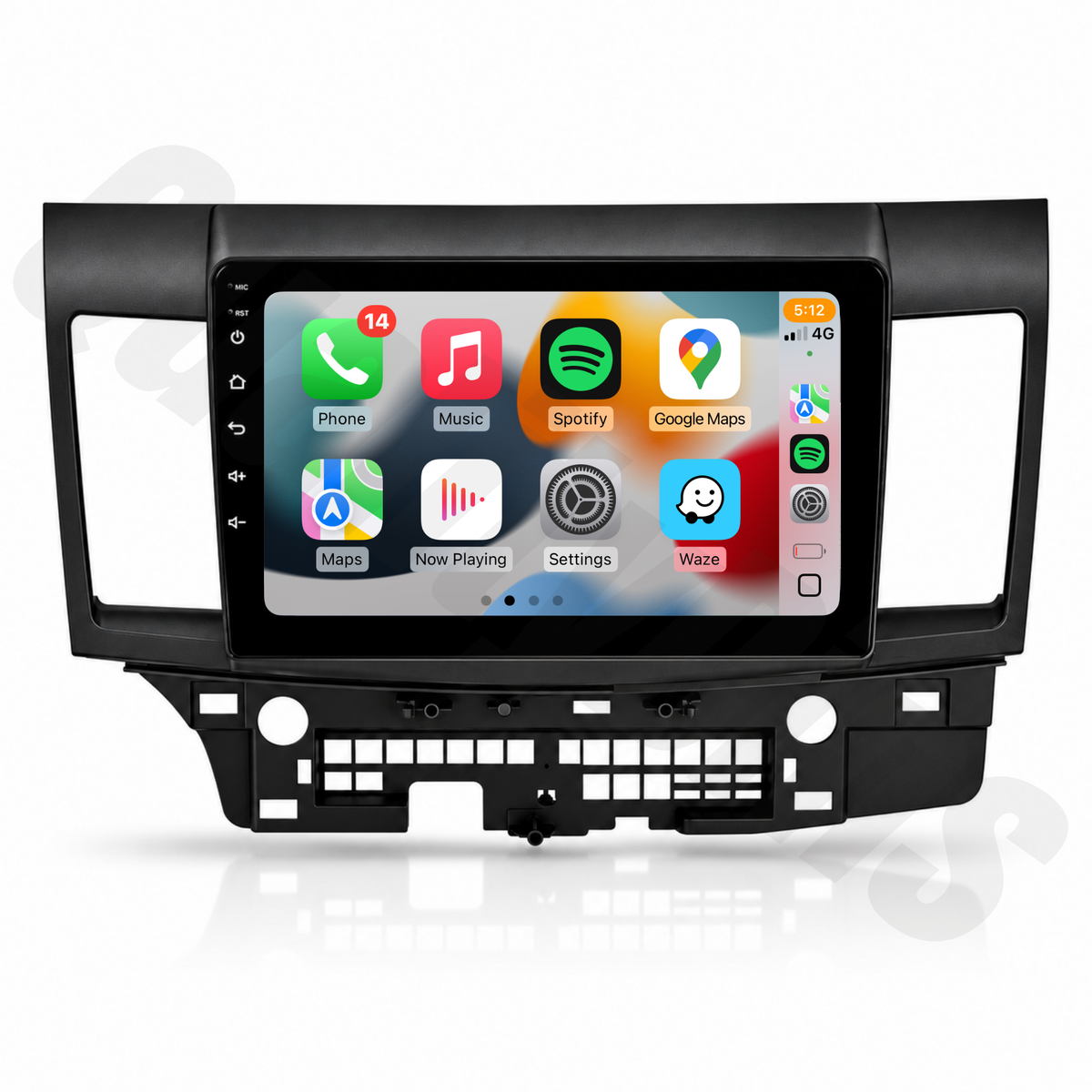 Mitsubishi Lancer 2007-2017 | Apple CarPlay & Android Auto Head Unit Upgrade Kit