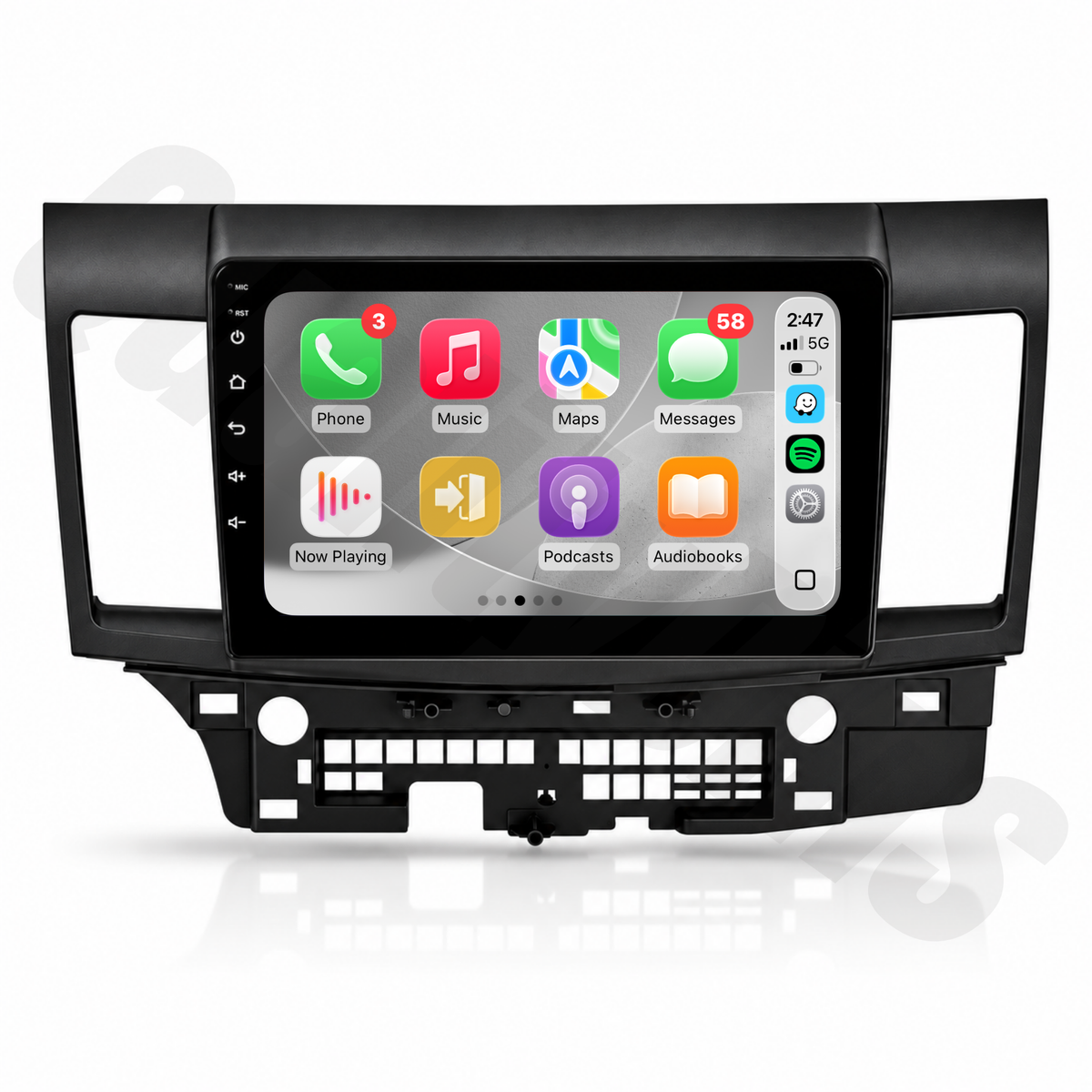 Mitsubishi Lancer 2007-2017 | Apple CarPlay & Android Auto Head Unit Upgrade Kit
