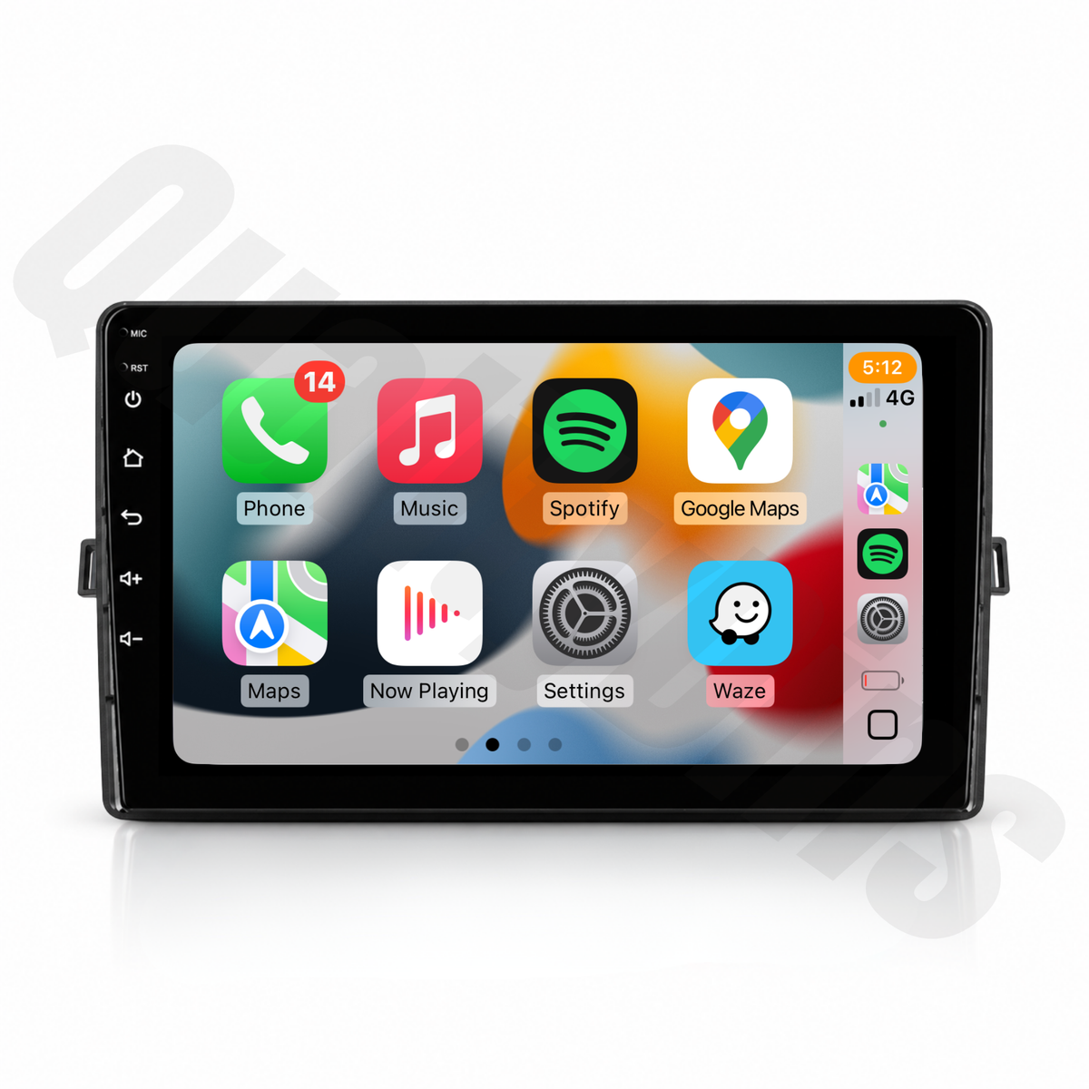 Toyota Corolla Hatchback 2007-2011  | Apple CarPlay & Android Auto Head Unit Upgrade Kit