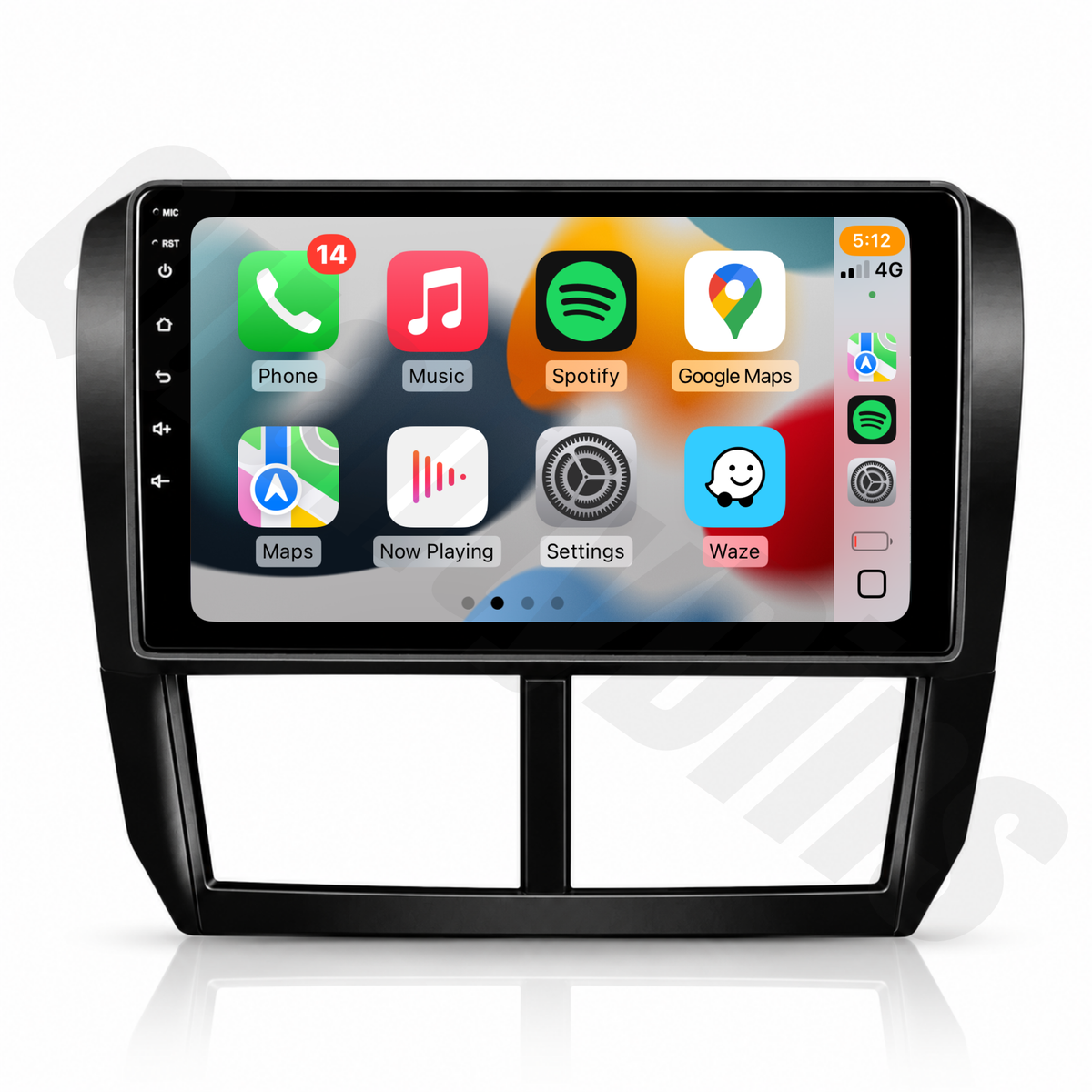 Subaru WRX / Forester / Impreza 2007–2014 | Apple CarPlay & Android Auto Head Unit Upgrade Kit