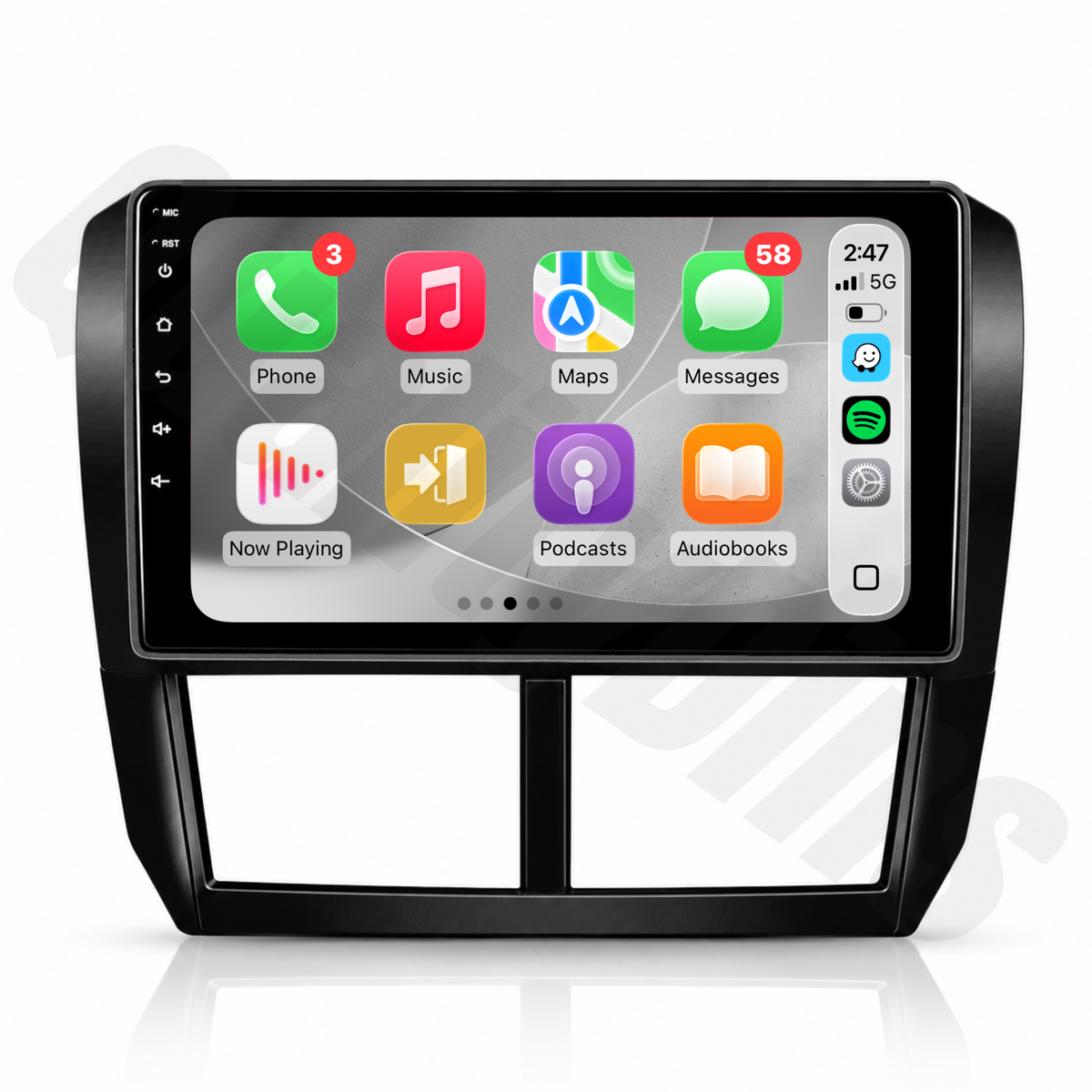 Subaru WRX / Forester / Impreza 2007–2014 | Apple CarPlay & Android Auto Head Unit Upgrade Kit