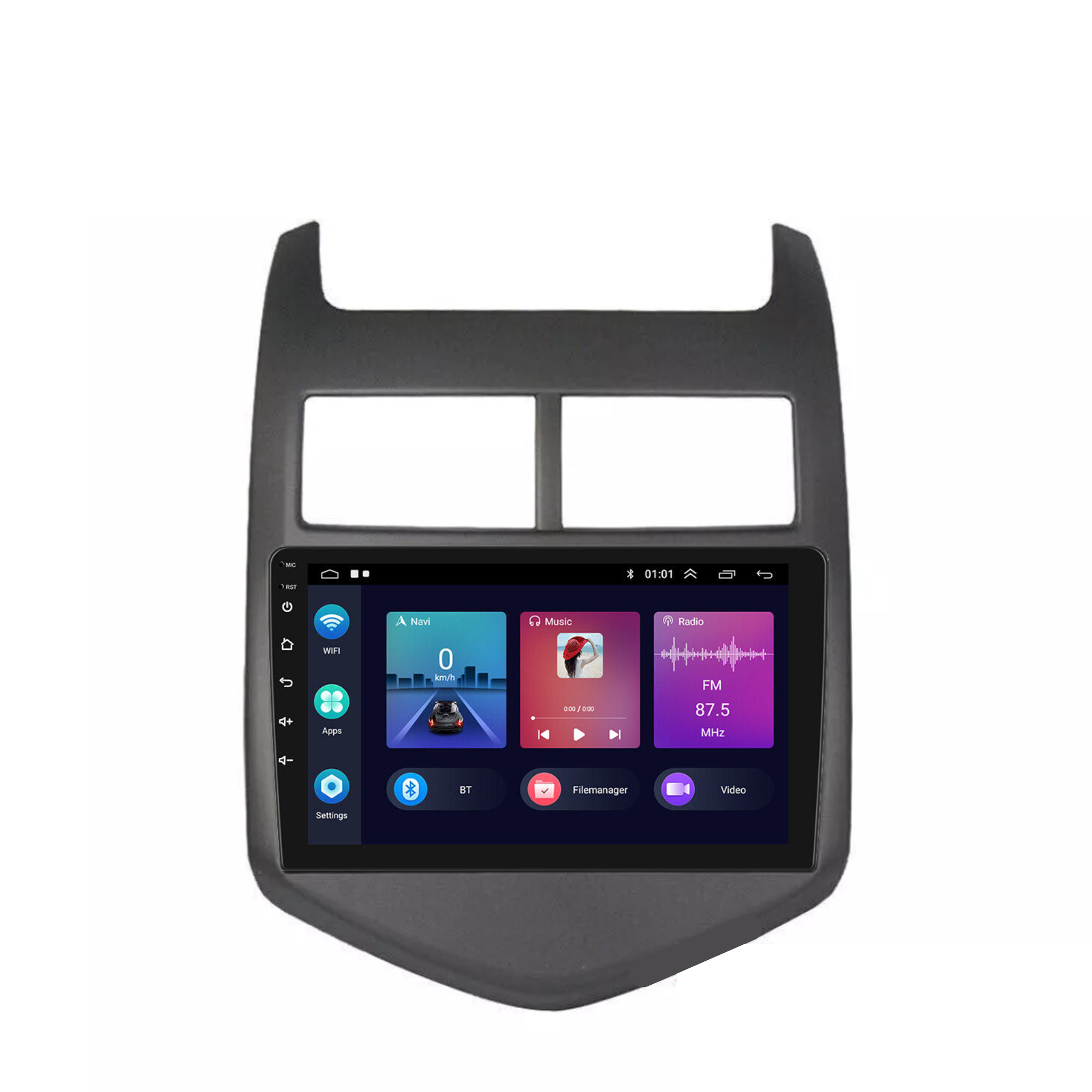 Holden Barina 2011-2016 Apple CarPlay and Android Auto Plug and Plug Head Unit Upgrade Kit