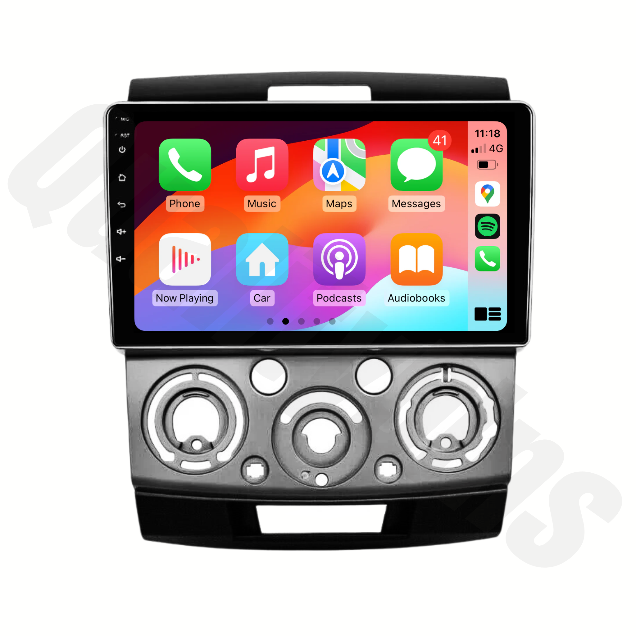 Ford Ranger & Mazda BT-50 2006–2011 | Apple CarPlay & Android Auto Head Unit Upgrade Kit