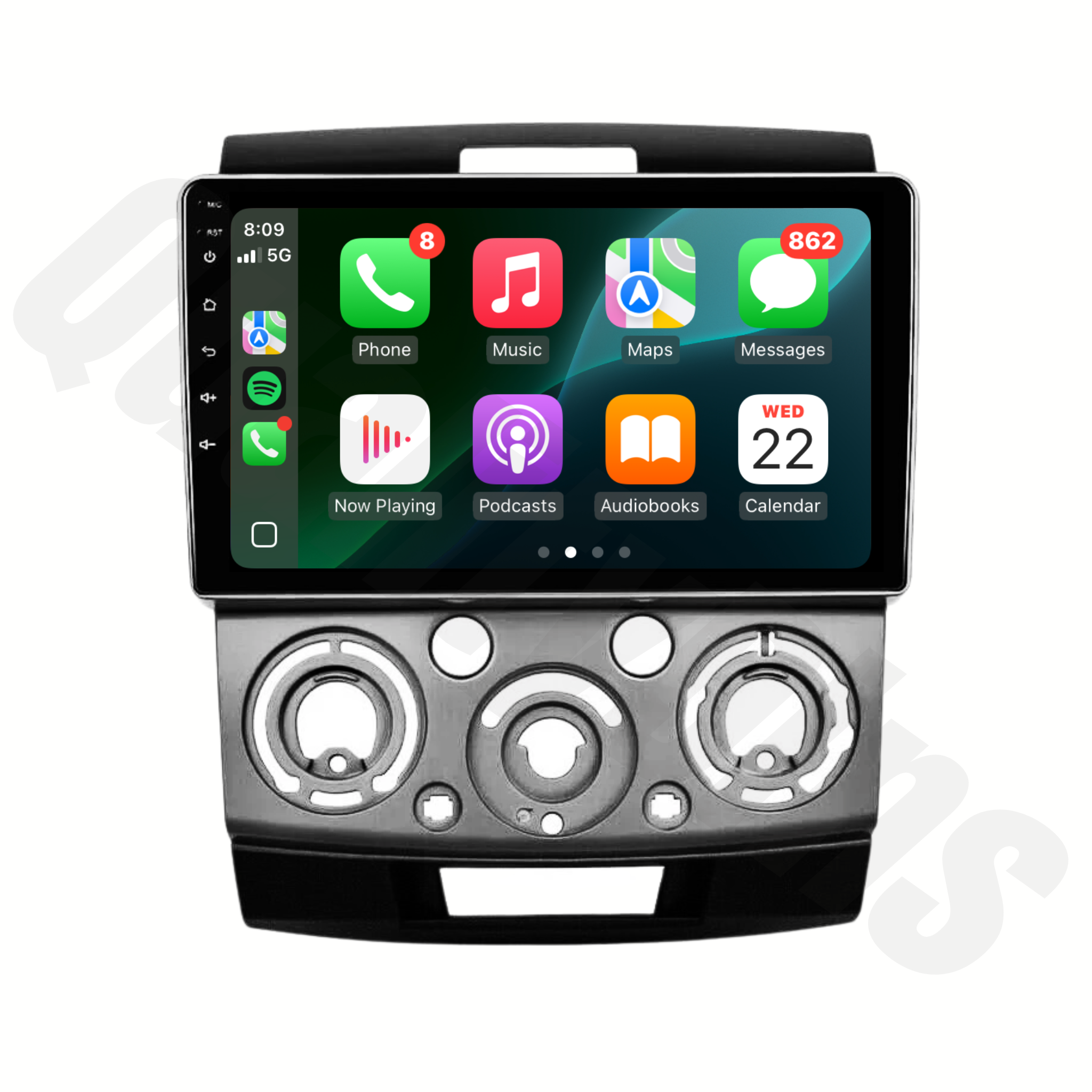 Ford Ranger & Mazda BT-50 2006–2011 | Apple CarPlay & Android Auto Head Unit Upgrade Kit