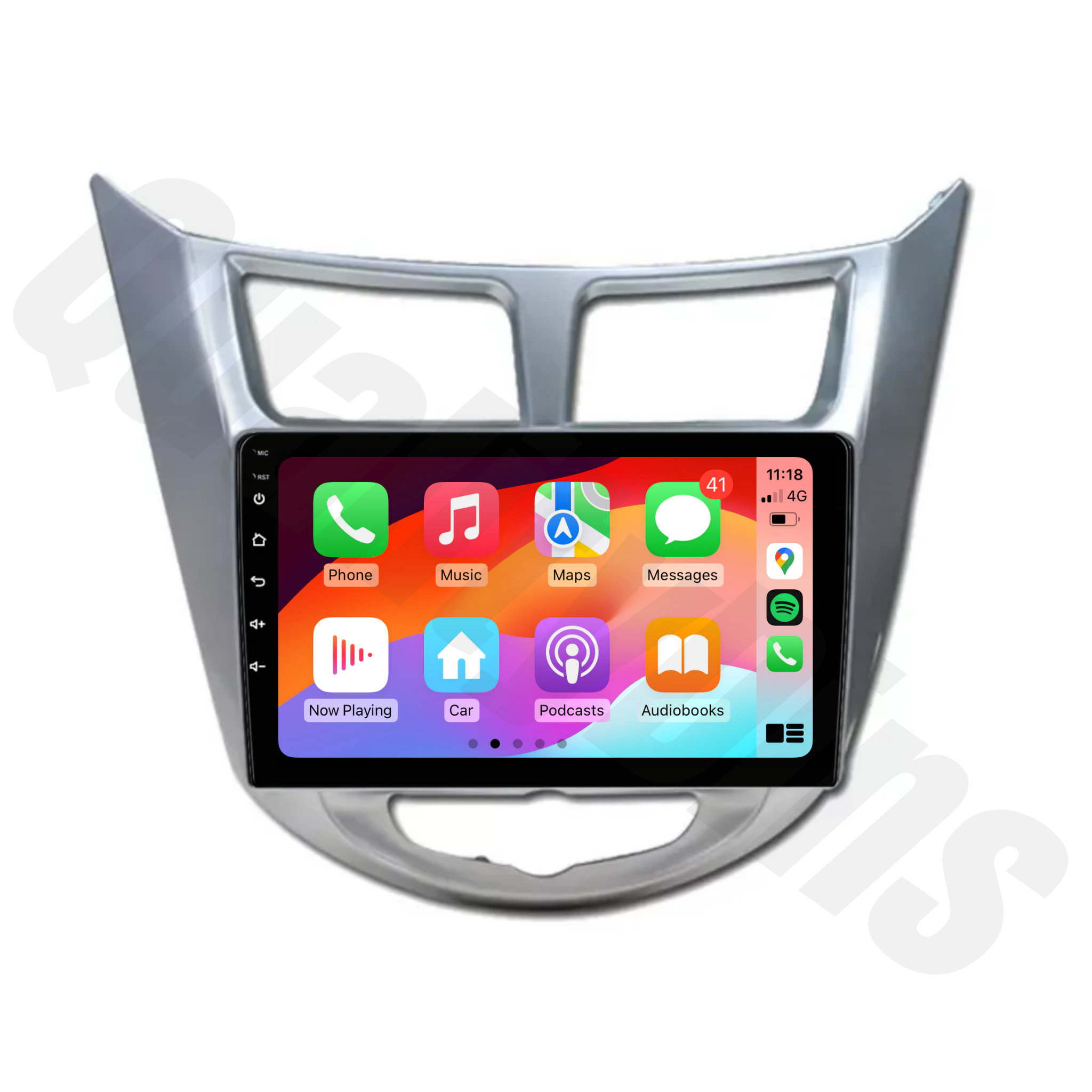Hyundai Accent 2011-2016 | Apple CarPlay & Android Auto Head Unit Upgrade Kit
