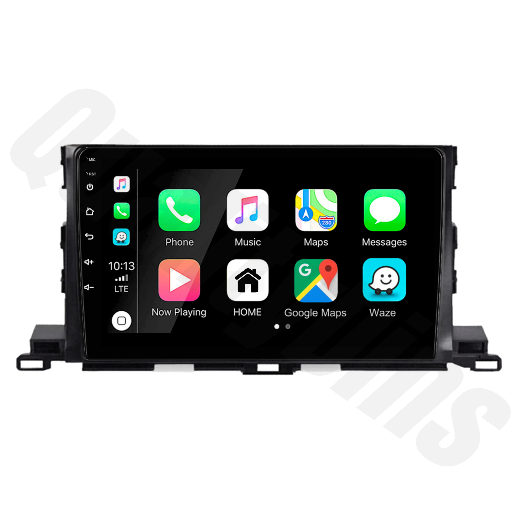 Toyota Kluger 2014-2019 | Apple CarPlay & Android Auto Head Unit Upgrade Kit