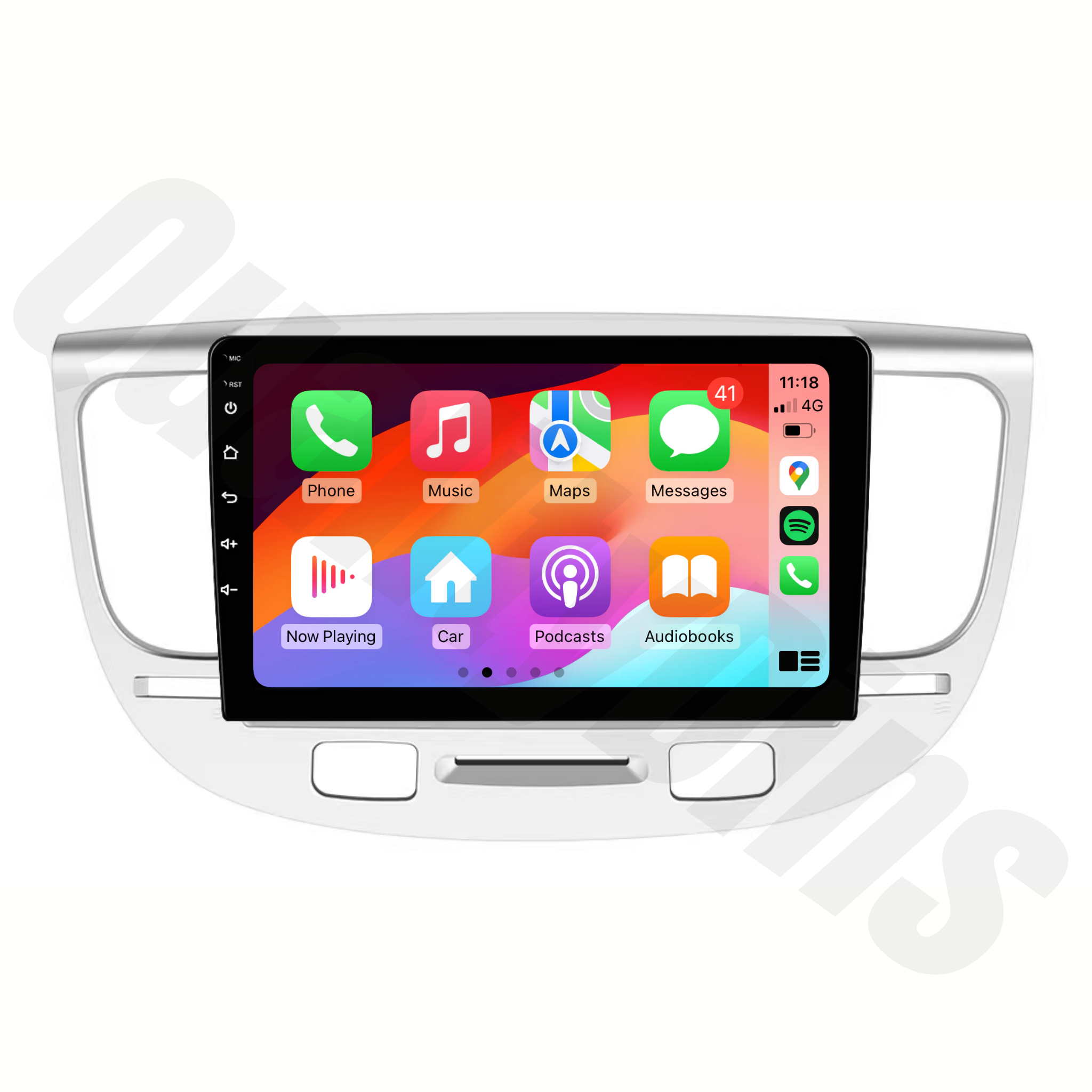 Kia Rio 2005-2009 | Apple CarPlay & Android Auto Head Unit Upgrade Kit