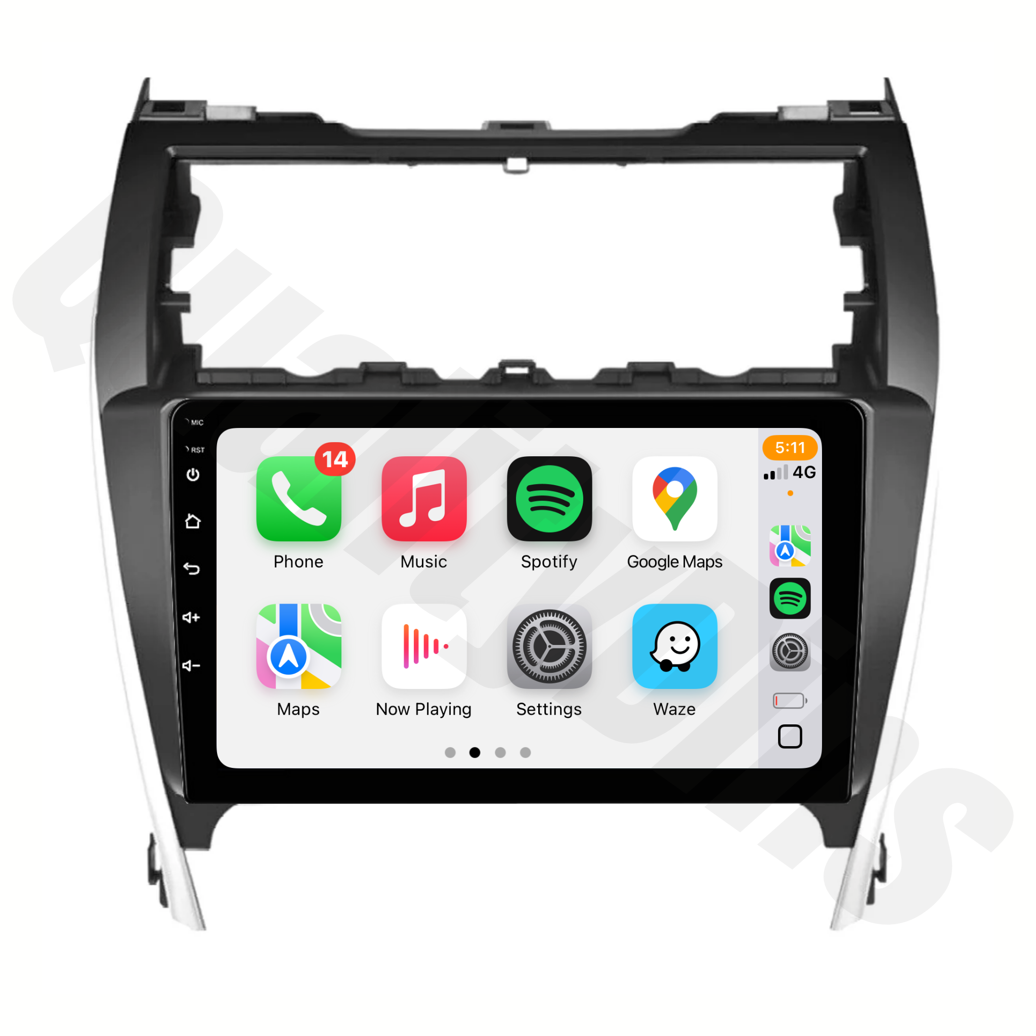 Toyota Camry Altise 2012-2017 | Apple CarPlay & Android Auto Head Unit Upgrade Kit