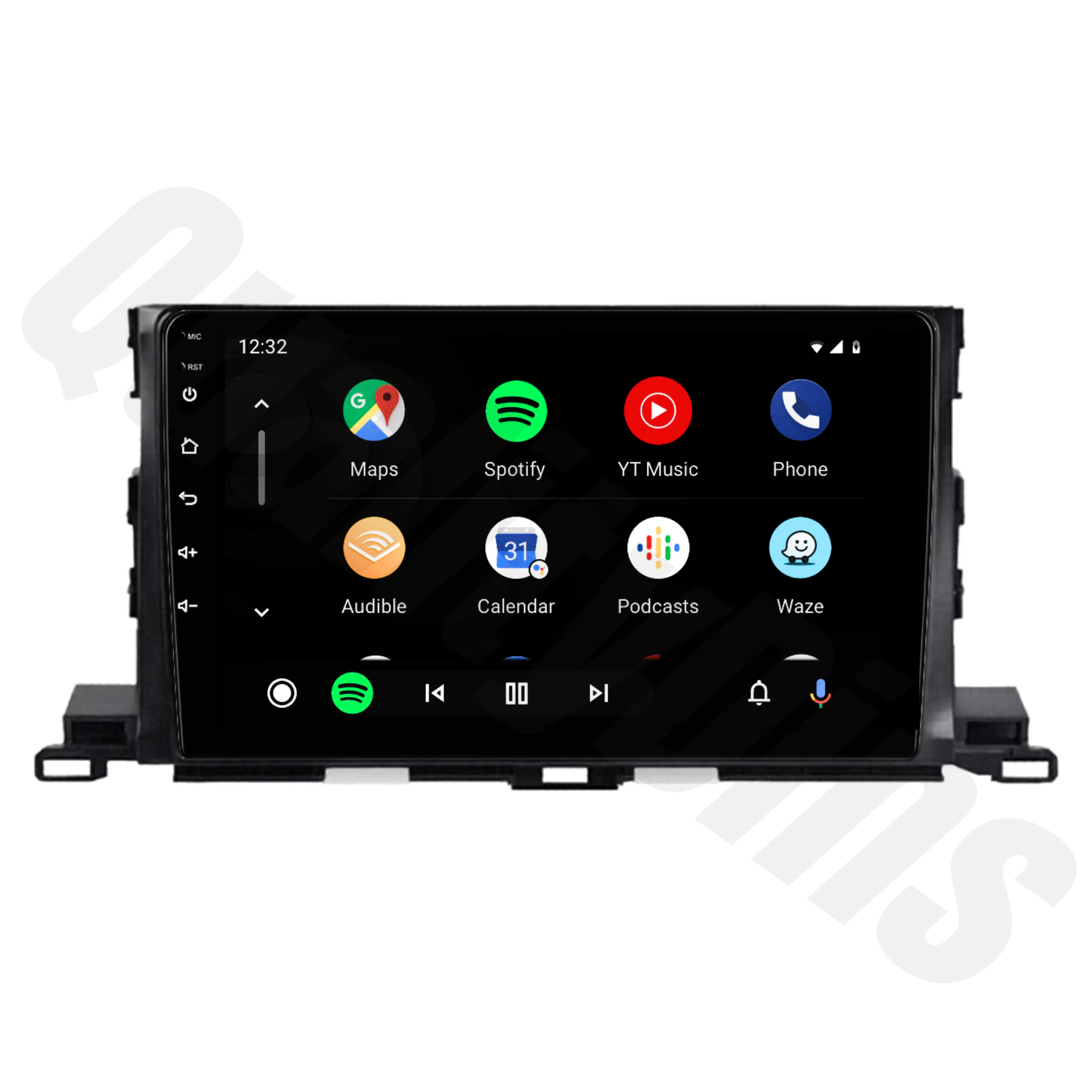 Toyota Kluger 2014-2019 | Apple CarPlay & Android Auto Head Unit Upgrade Kit