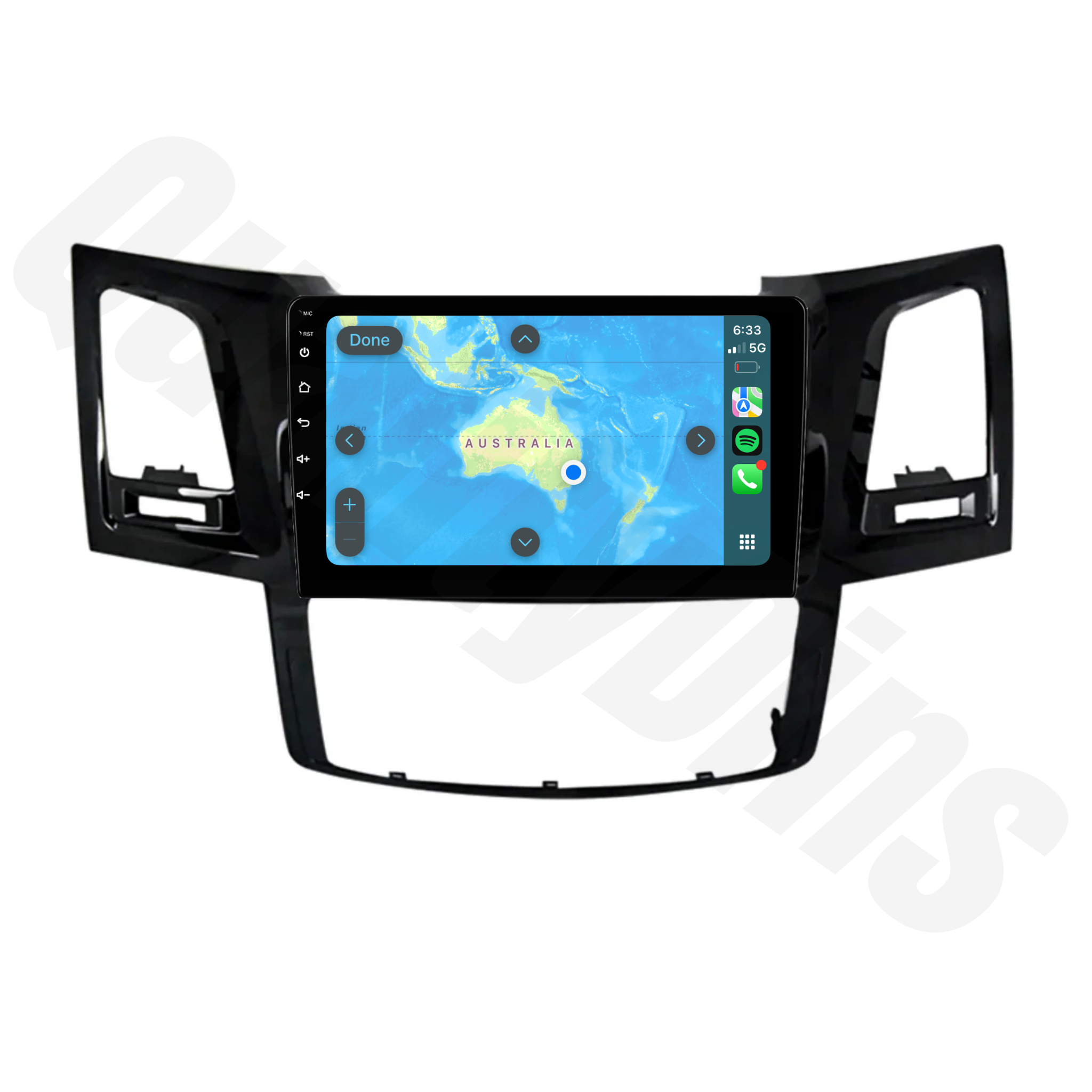 Toyota Hilux N70 2005-2015 | Apple CarPlay & Android Auto Head Unit Upgrade Kit