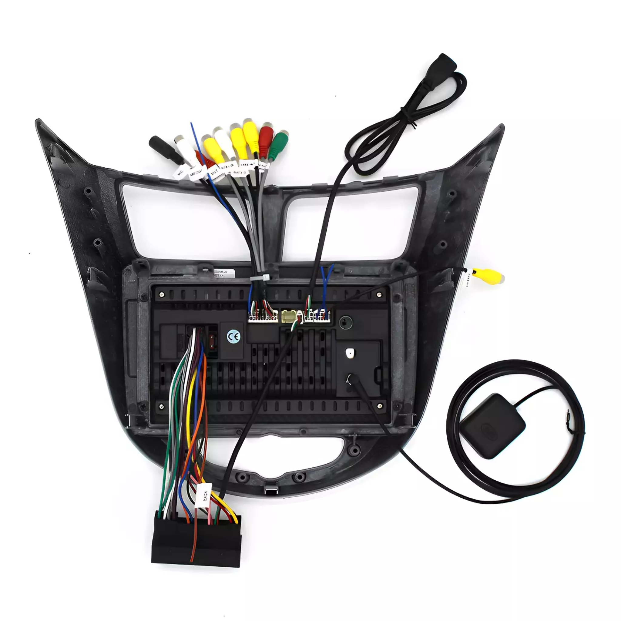 Hyundai Accent 2011-2019 Apple CarPlay and Android Auto Plug and Plug Head Unit Upgrade Kit