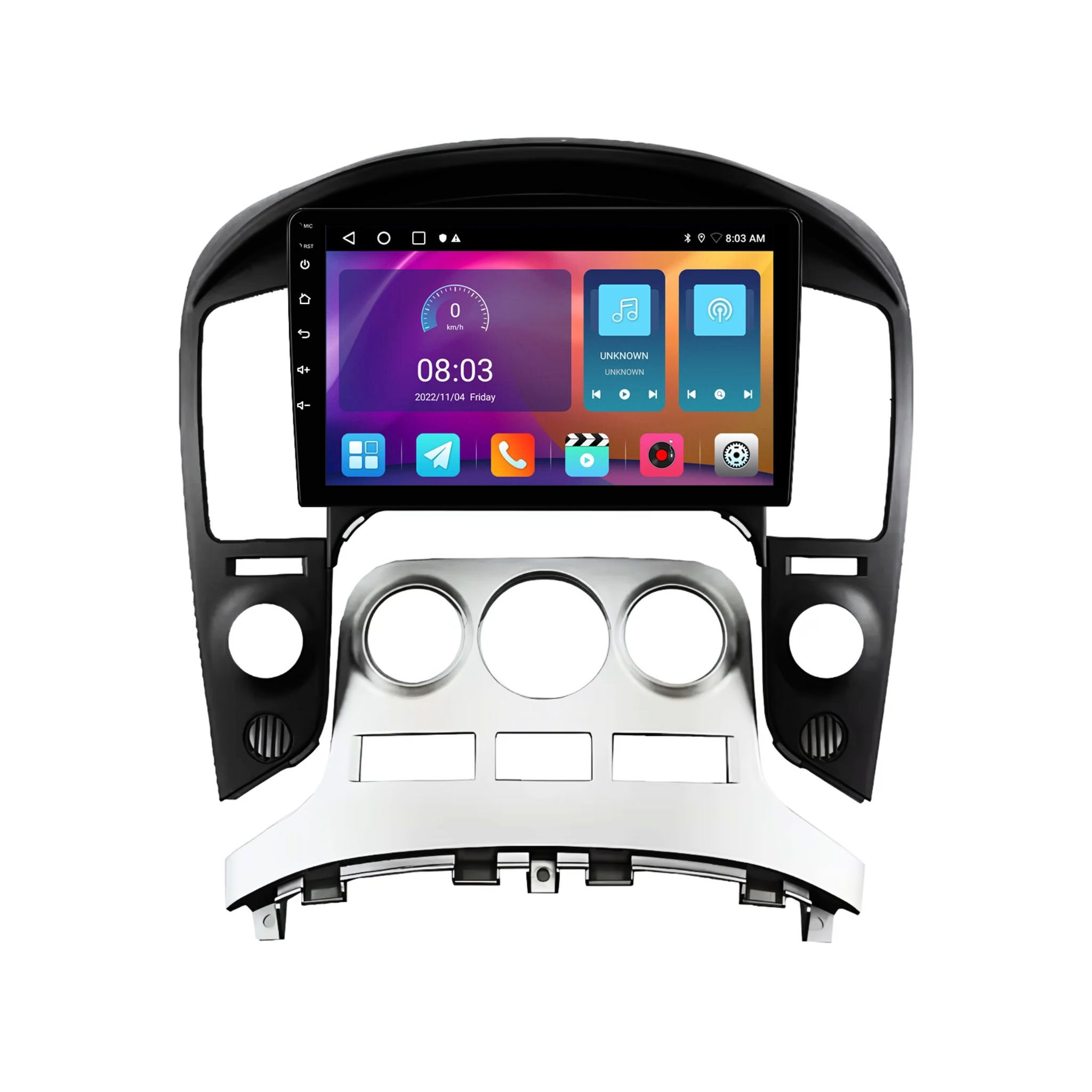 Hyundai iLoad (Auto A/C) / iMax / H1 / Starex / Staria 2008-2015 Apple CarPlay and Android Auto Plug and Plug Head Unit Upgrade Kit