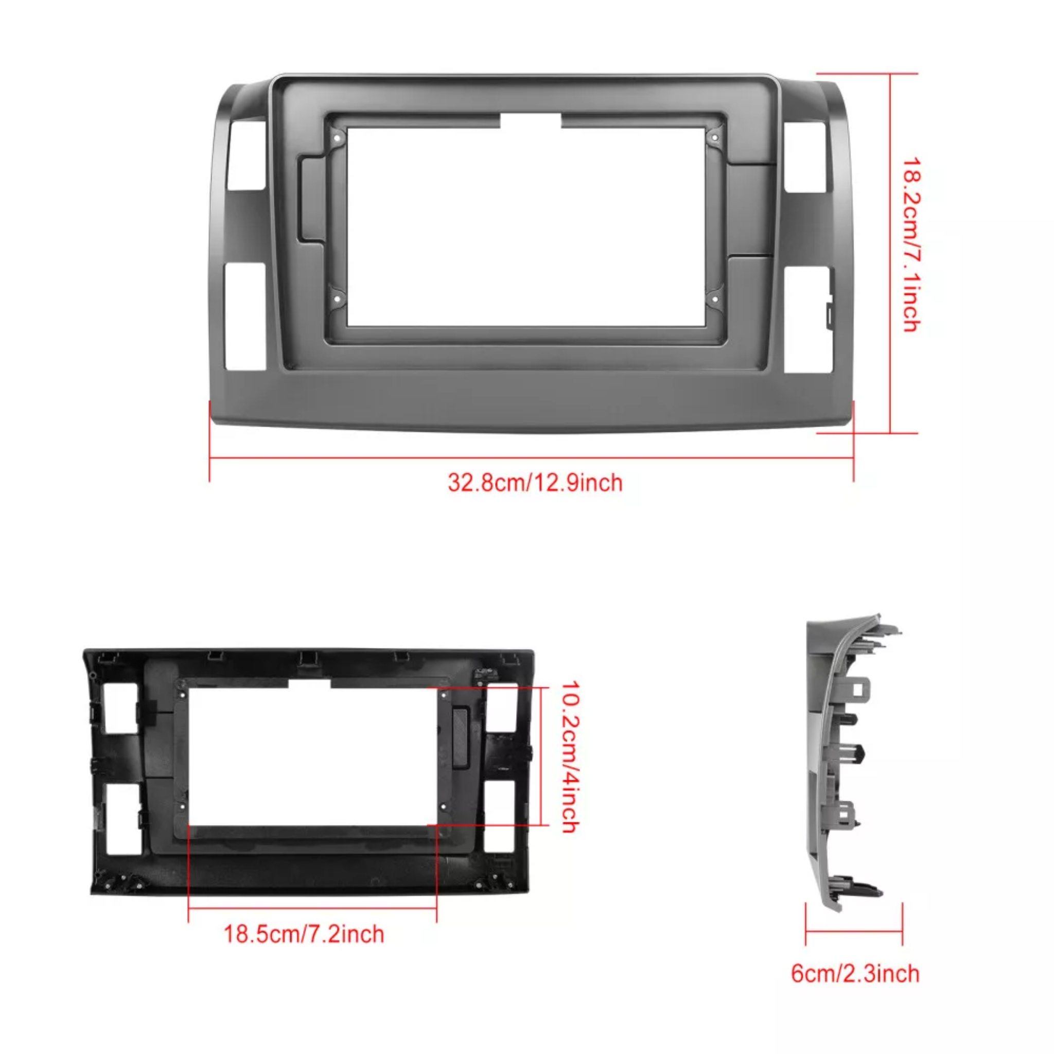 Toyota Tarago & Estima 2006-2016 Apple CarPlay and Android Auto Plug and Plug Head Unit Upgrade Kit