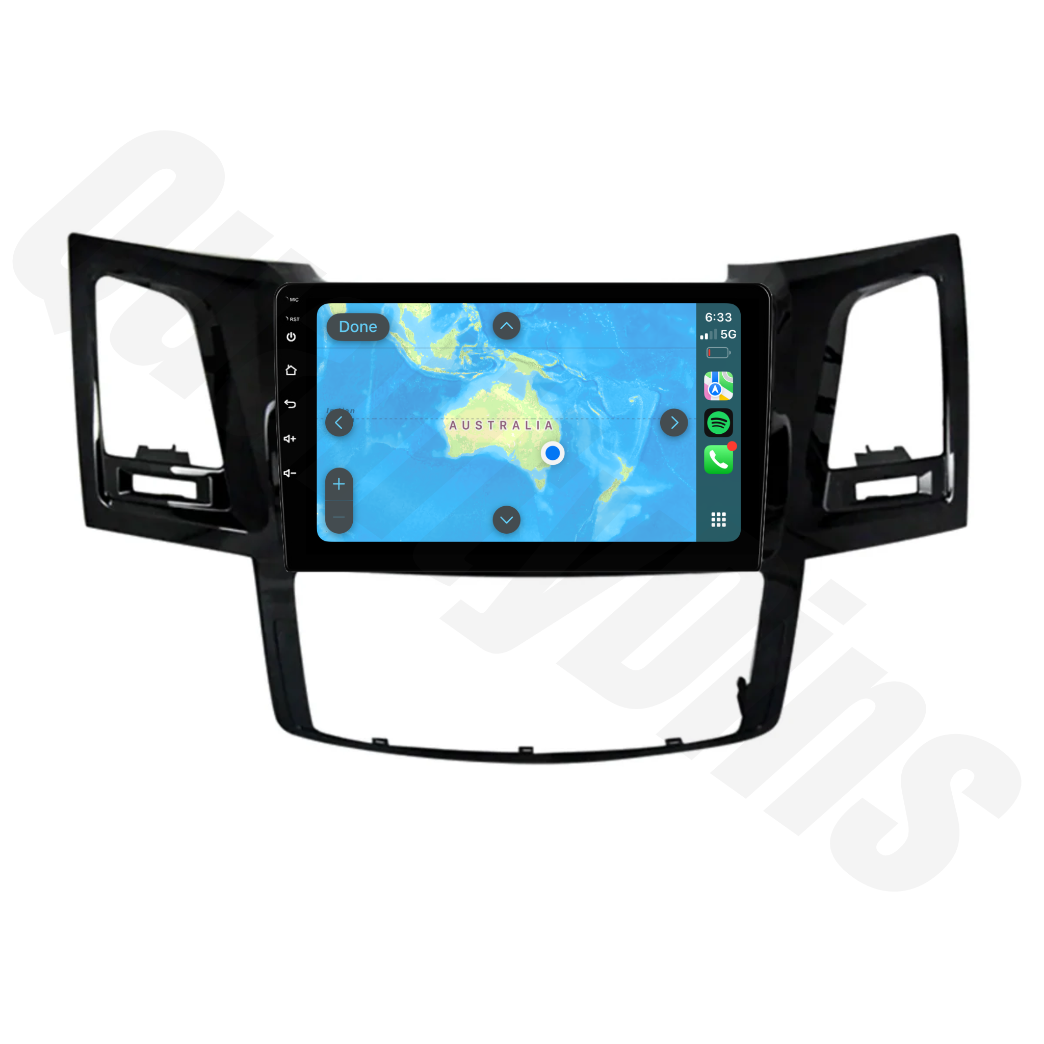 Toyota Hilux N70 2006-2015 | Apple CarPlay & Android Auto Head Unit Upgrade Kit