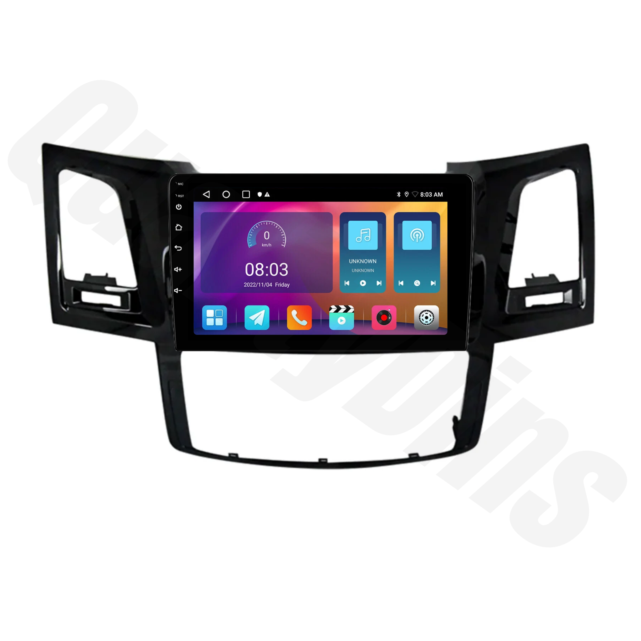 Toyota Hilux N70 2006-2015 | Apple CarPlay & Android Auto Head Unit Upgrade Kit